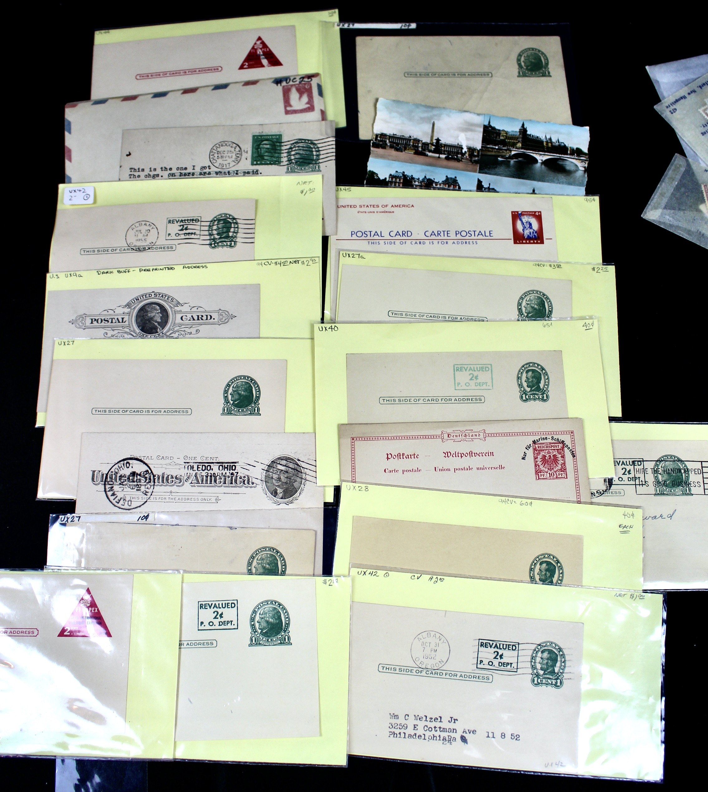 Twenty-One Pounds of U.S. and Foreign Postage Stamp Collections