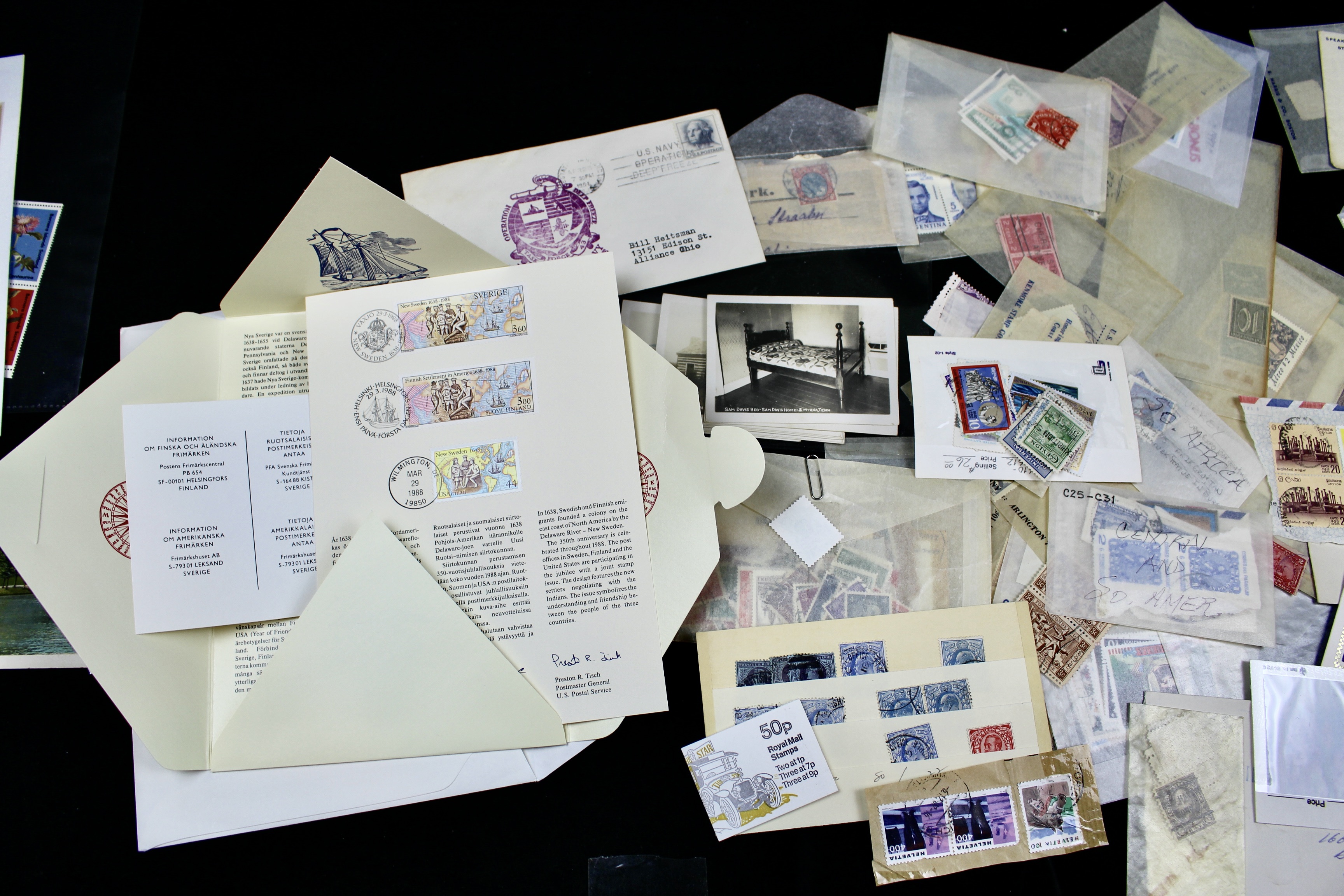 Twenty-One Pounds of U.S. and Foreign Postage Stamp Collections