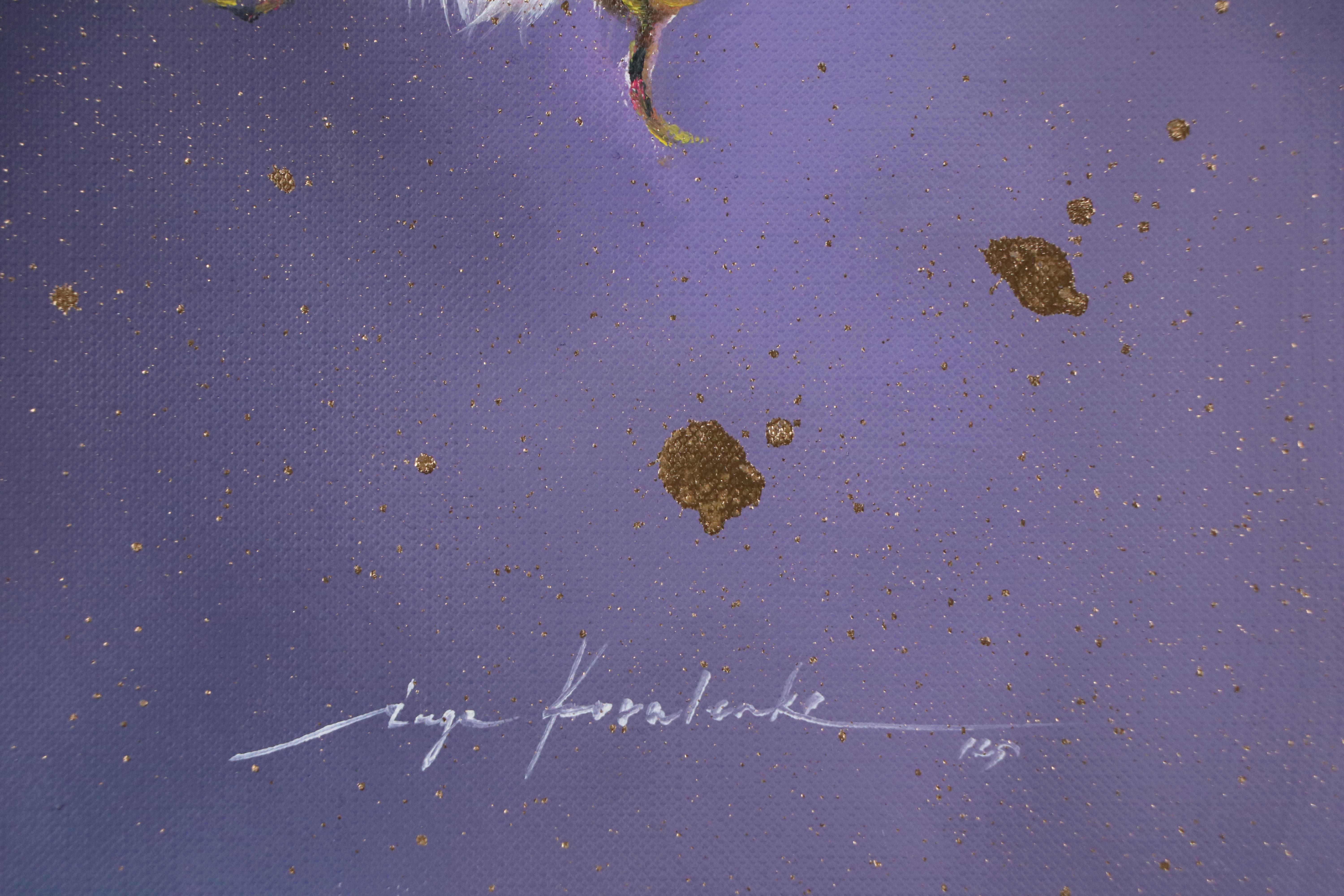 Inga Kovalenko Oil Painting of a Bee, 2025