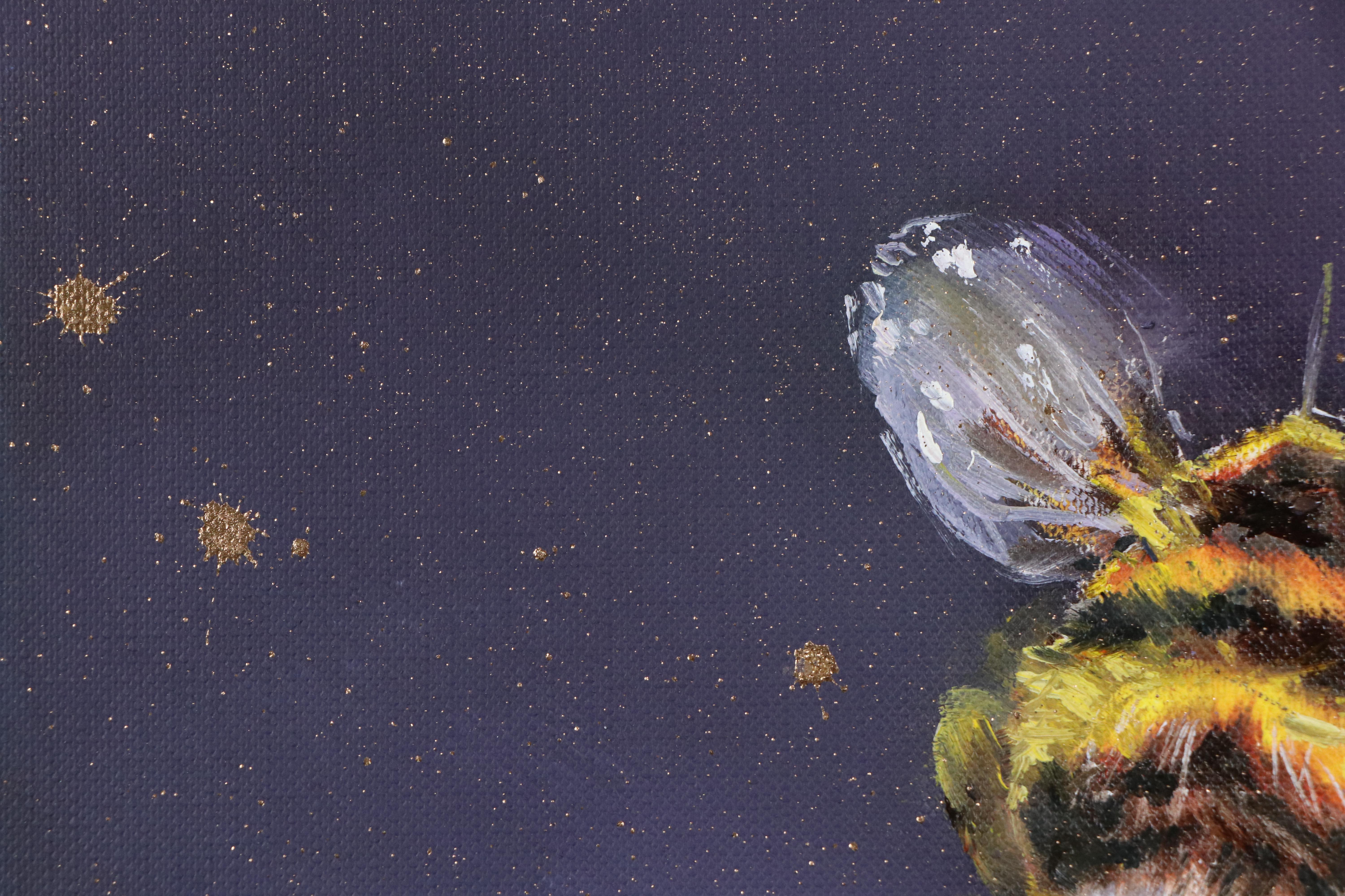 Inga Kovalenko Oil Painting of a Bee, 2025