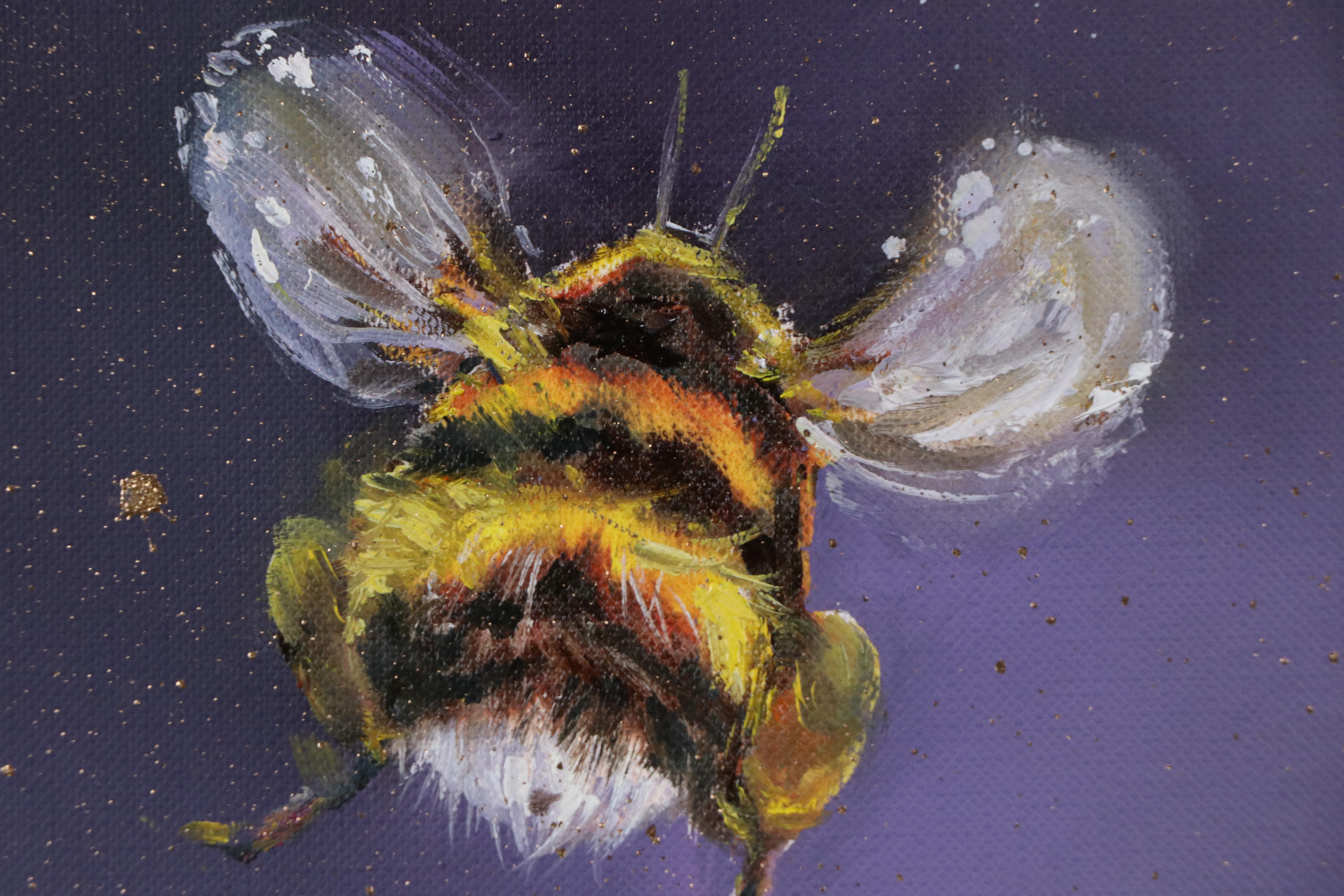 Inga Kovalenko Oil Painting of a Bee, 2025