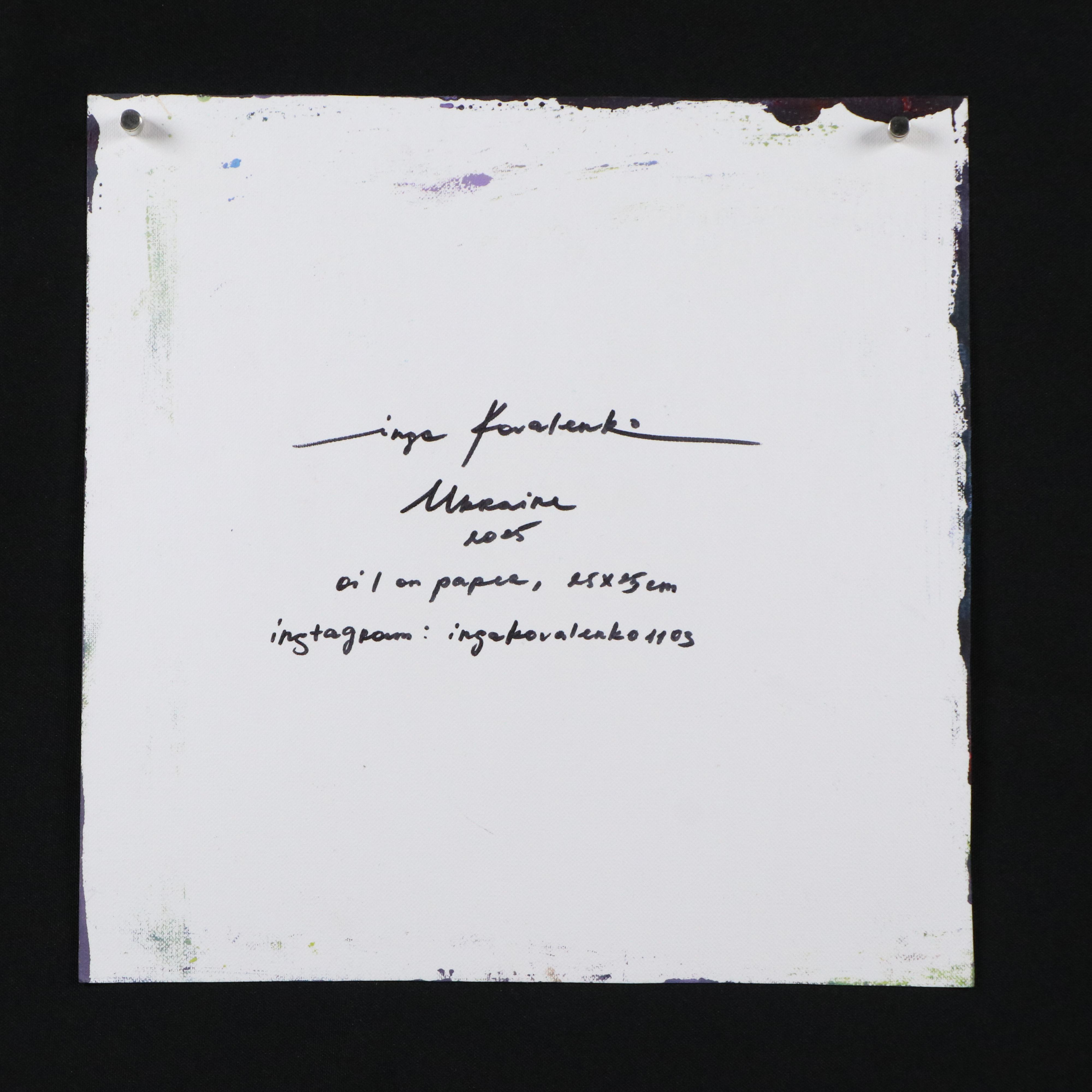 Inga Kovalenko Oil Painting of a Bee, 2025