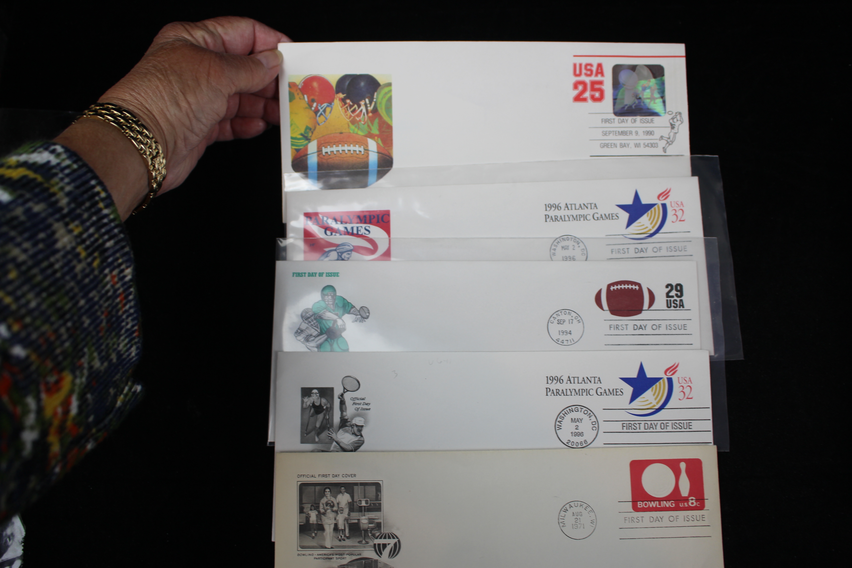 Giant U.S. Sports Postage Stamp and Covers Collection