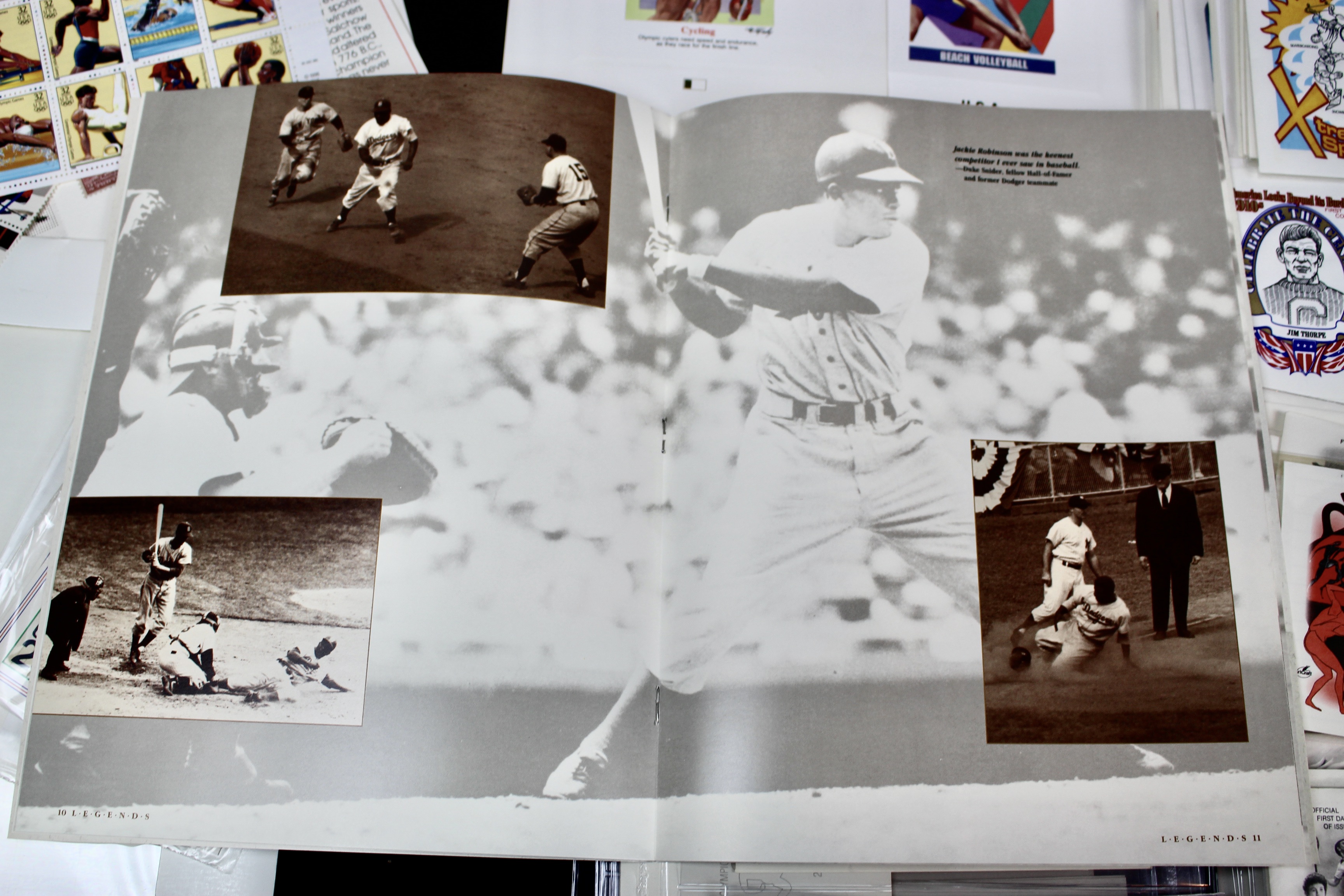 Giant U.S. Sports Postage Stamp and Covers Collection