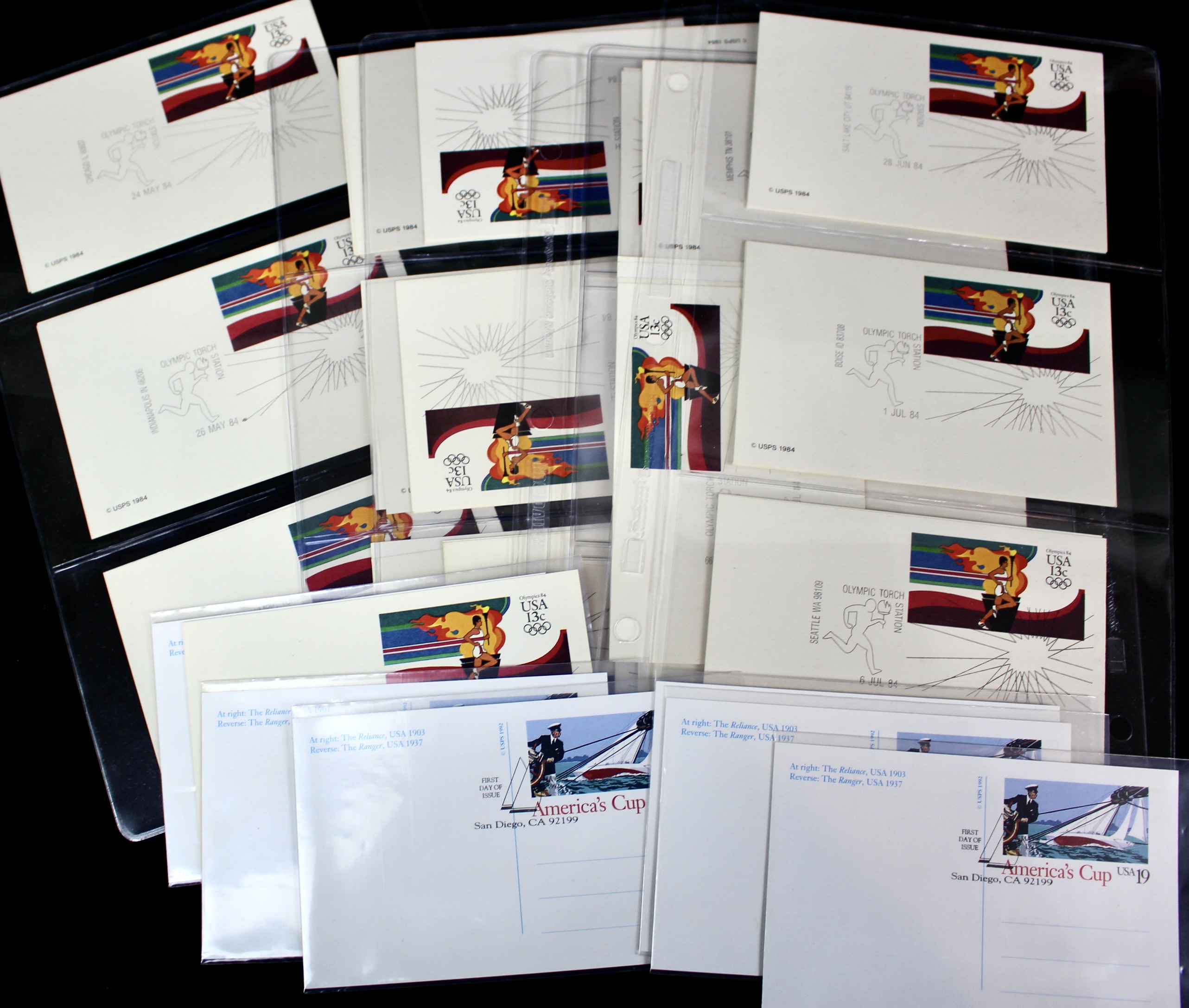 Giant U.S. Sports Postage Stamp and Covers Collection