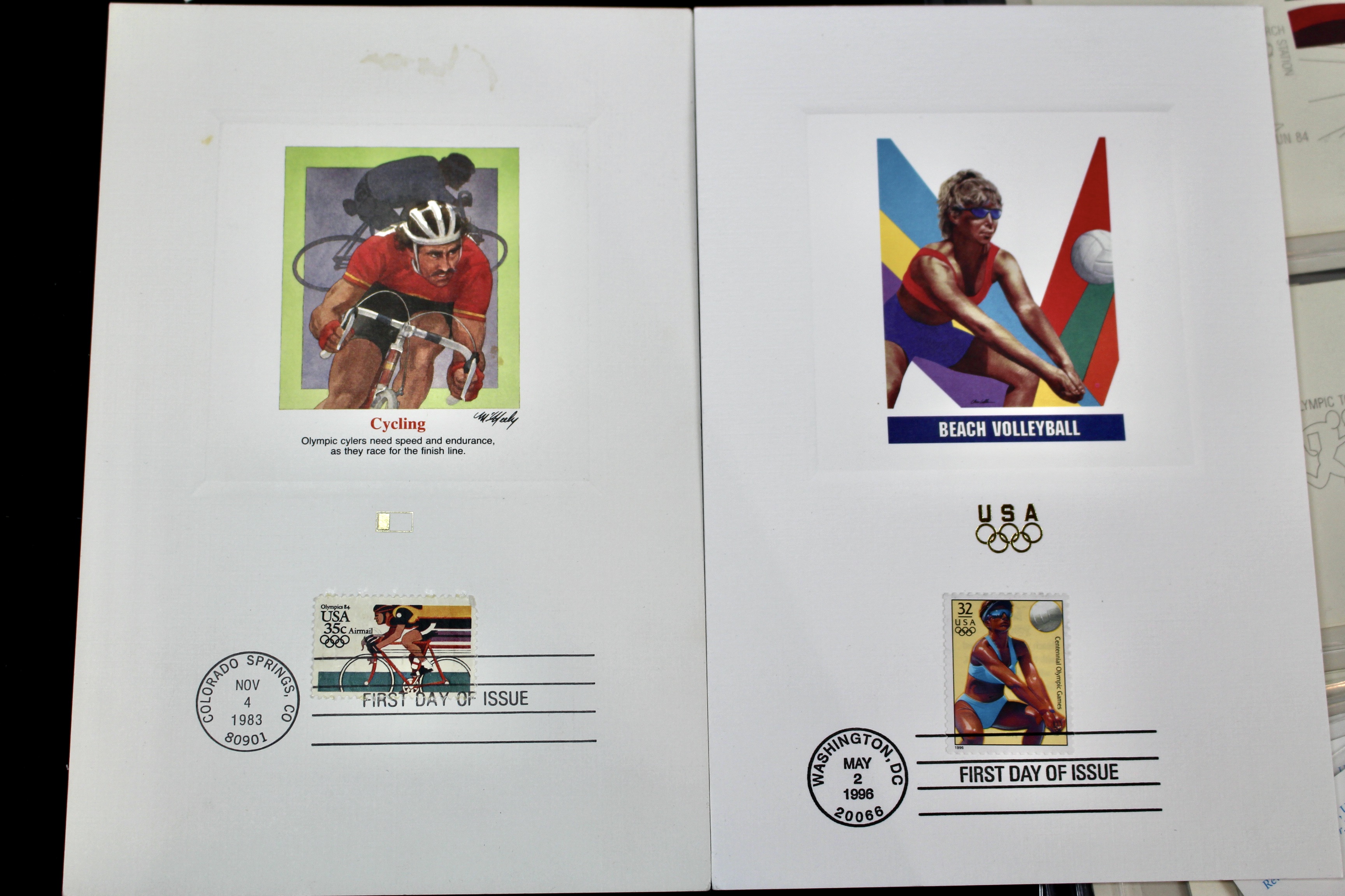 Giant U.S. Sports Postage Stamp and Covers Collection