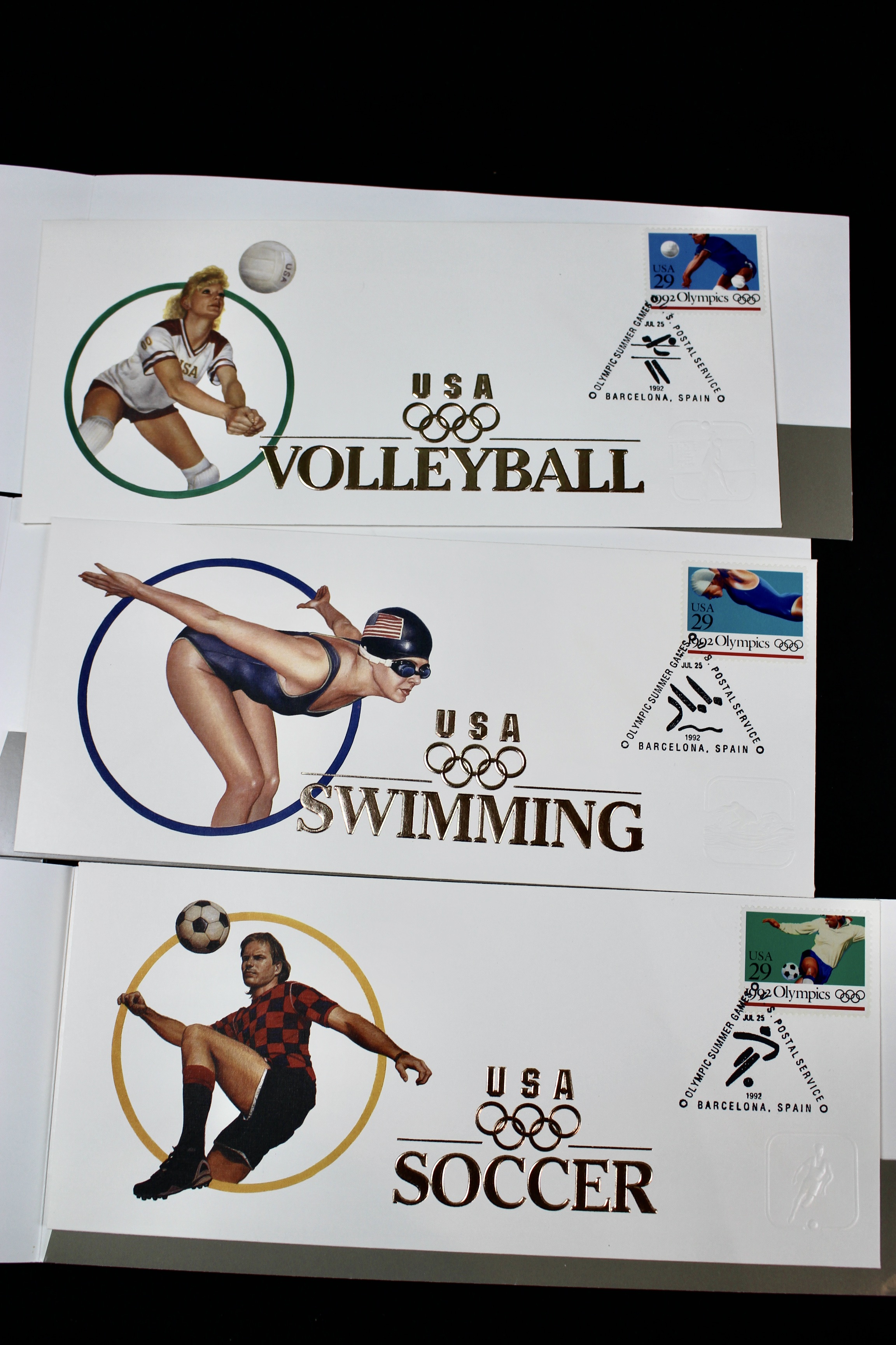 Giant U.S. Sports Postage Stamp and Covers Collection