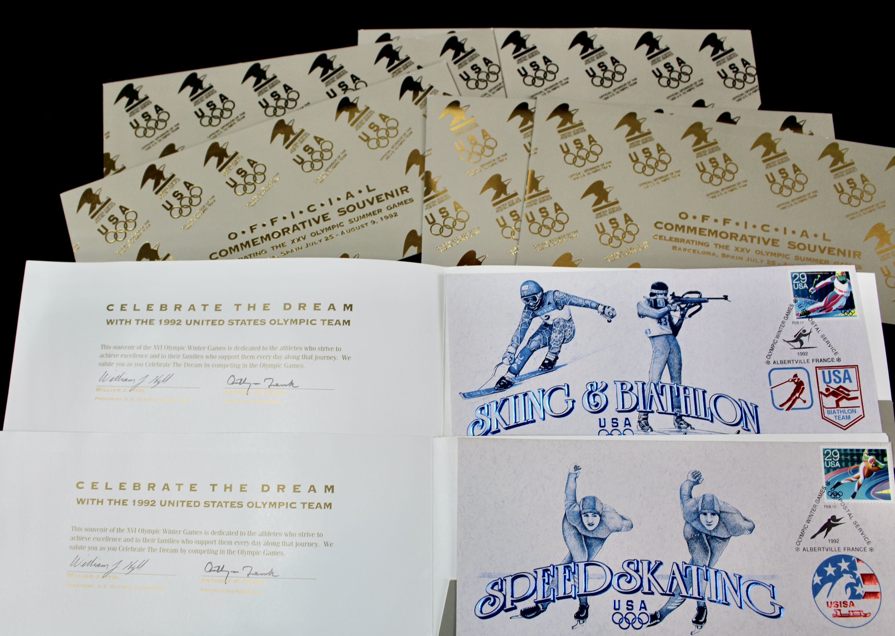 Giant U.S. Sports Postage Stamp and Covers Collection