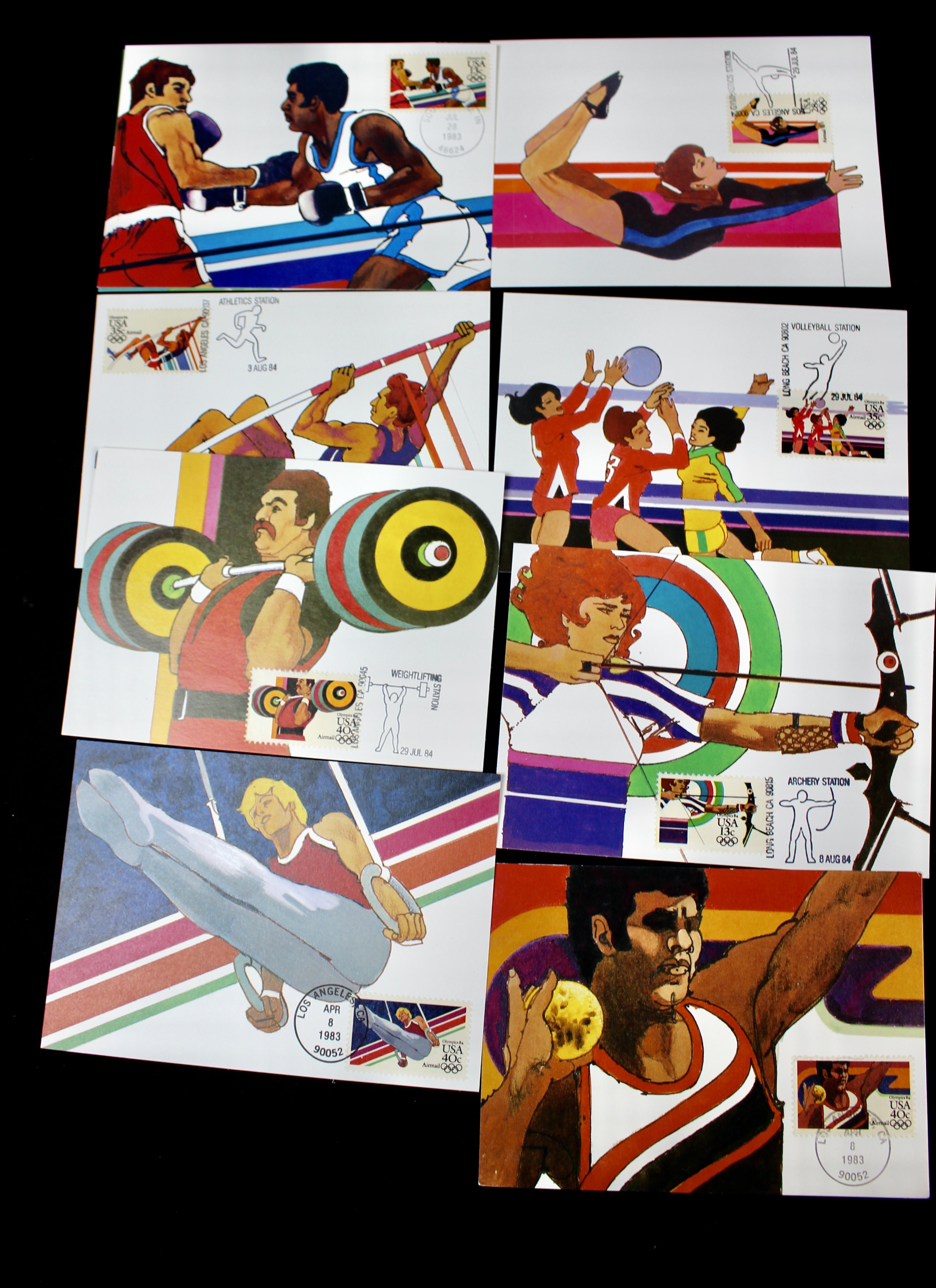 Giant U.S. Sports Postage Stamp and Covers Collection