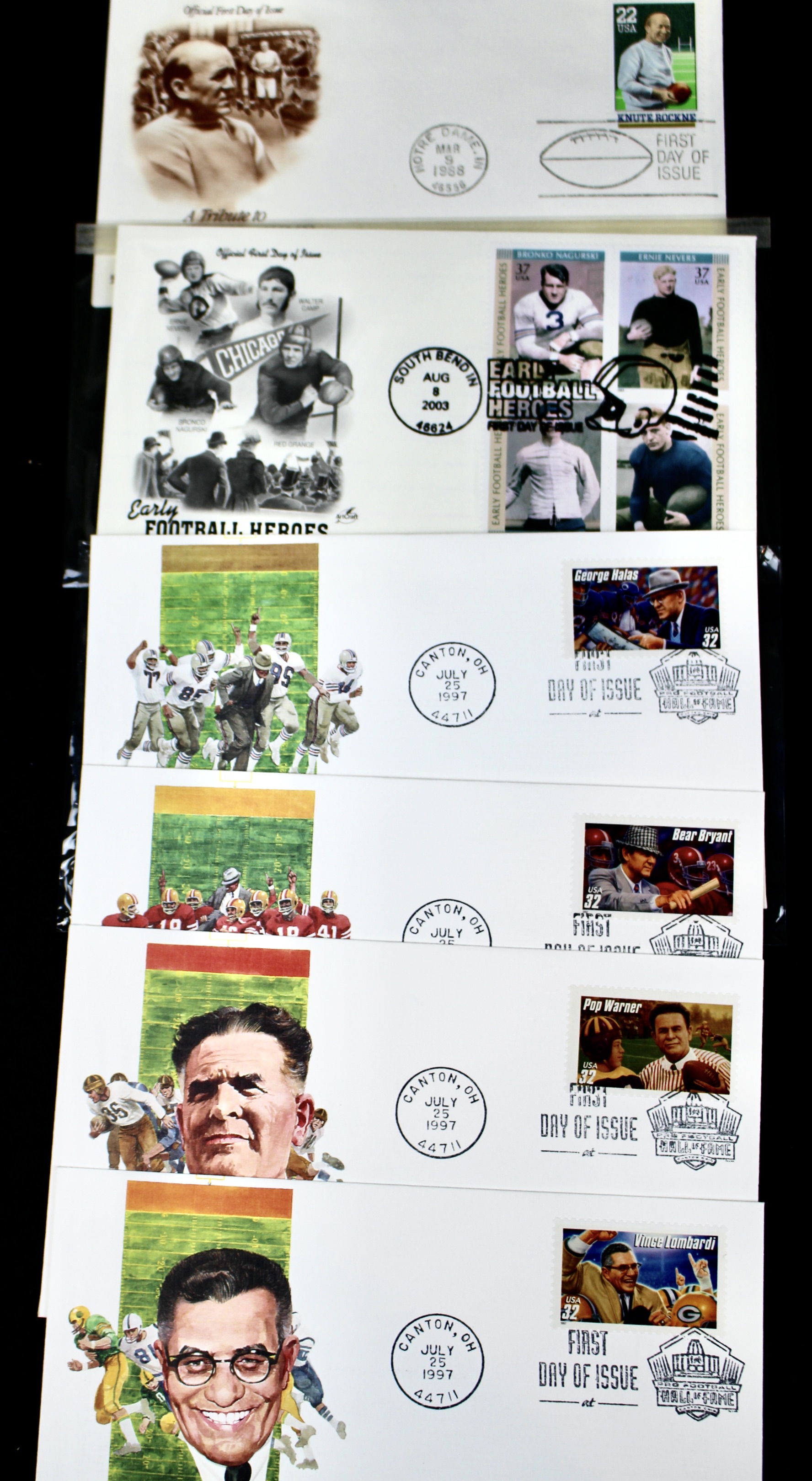Giant U.S. Sports Postage Stamp and Covers Collection