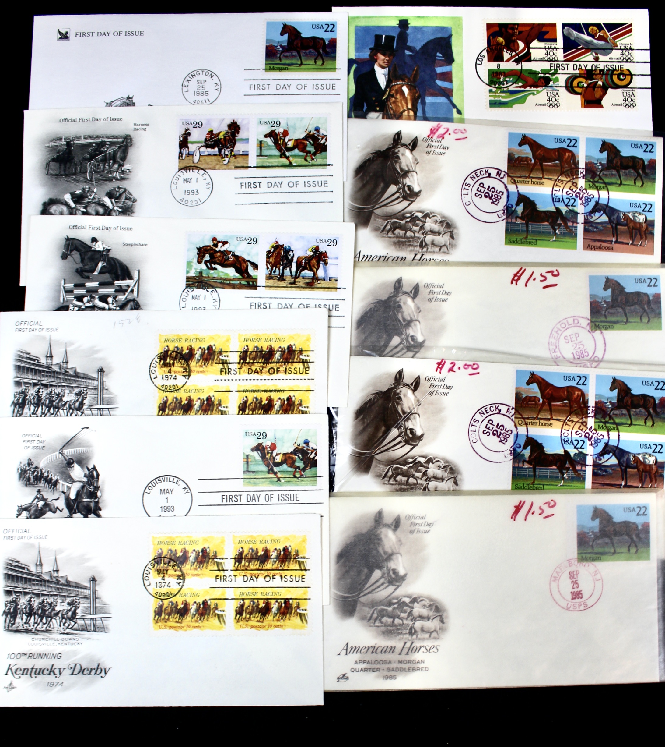 Giant U.S. Sports Postage Stamp and Covers Collection