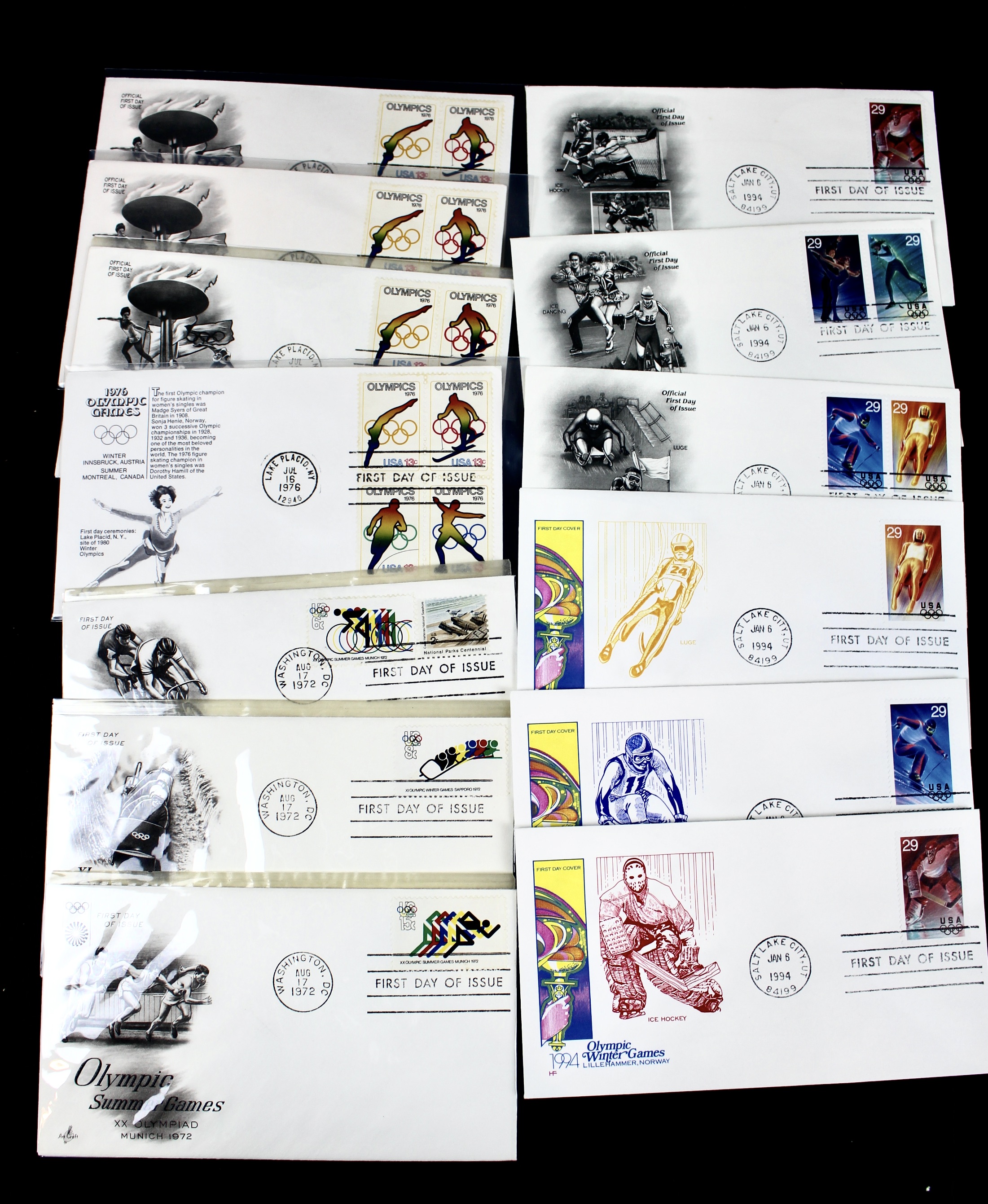 Giant U.S. Sports Postage Stamp and Covers Collection