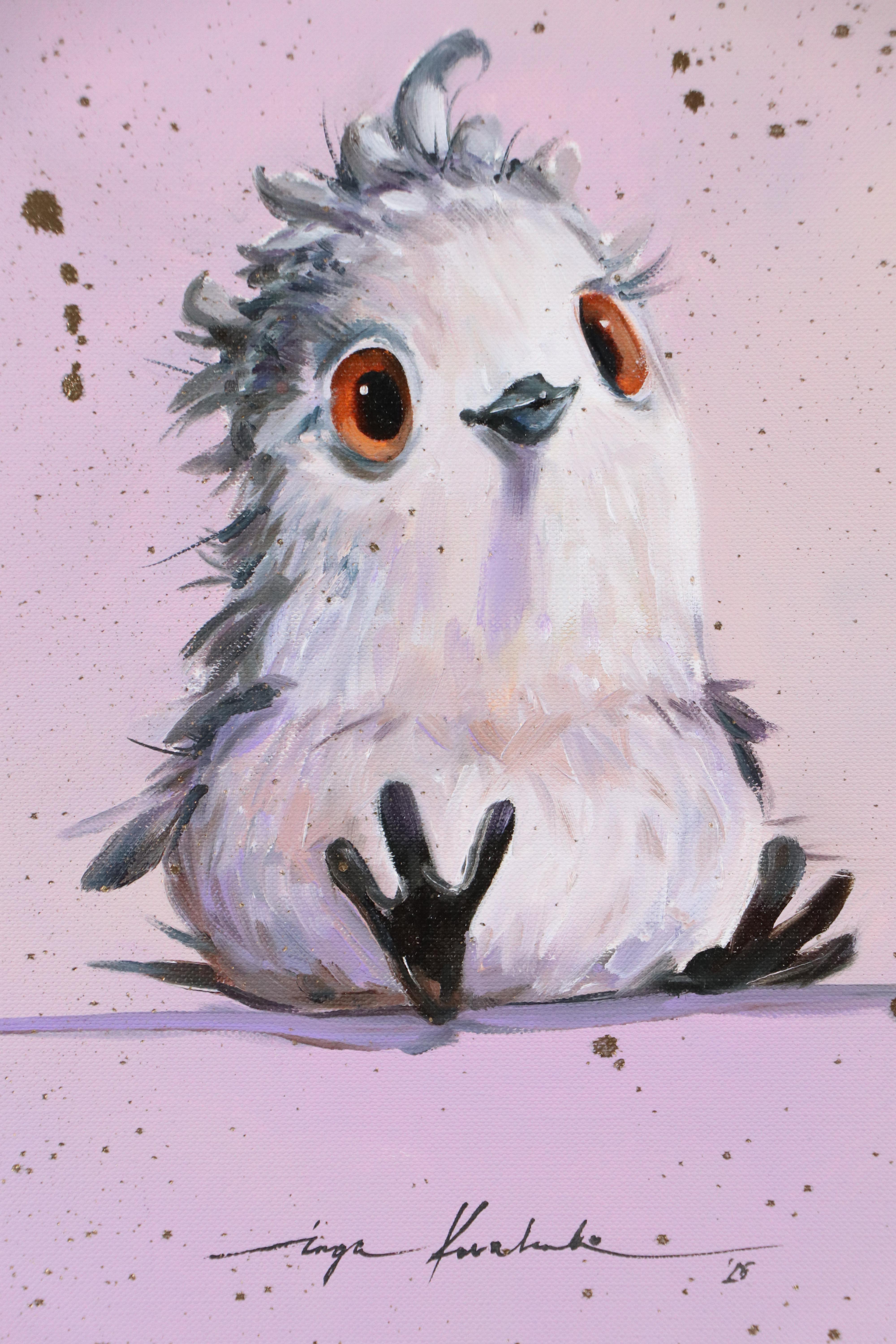 Inga Kovalenko Oil Painting of Bird, 2025