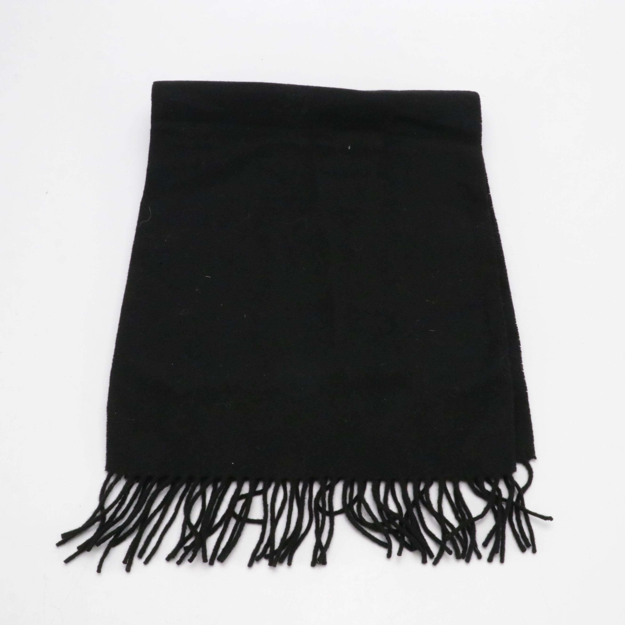 JoS. A. Bank Cashmere, Murano Alpaca, and Trimingham's Wool Fringed Scarves