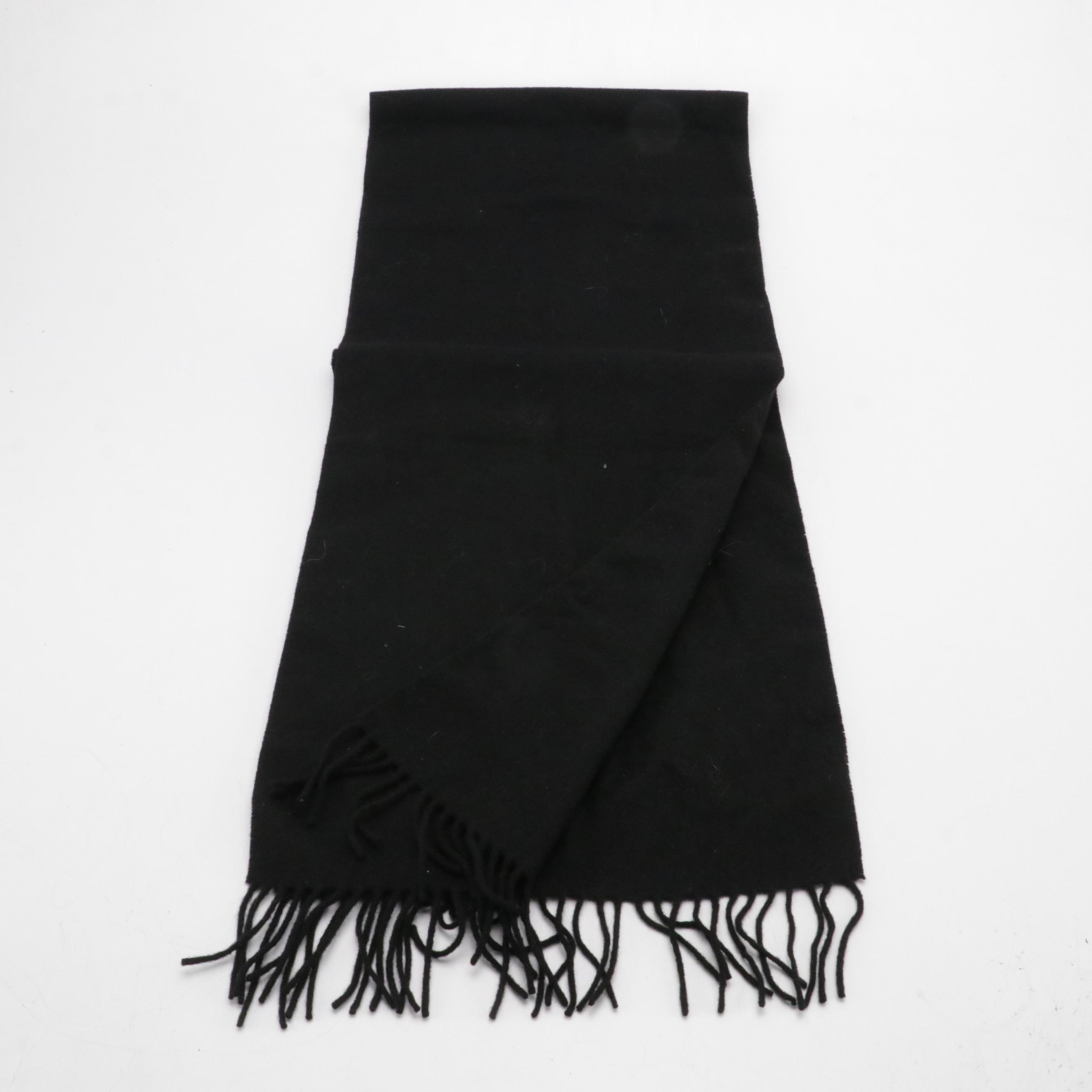 JoS. A. Bank Cashmere, Murano Alpaca, and Trimingham's Wool Fringed Scarves