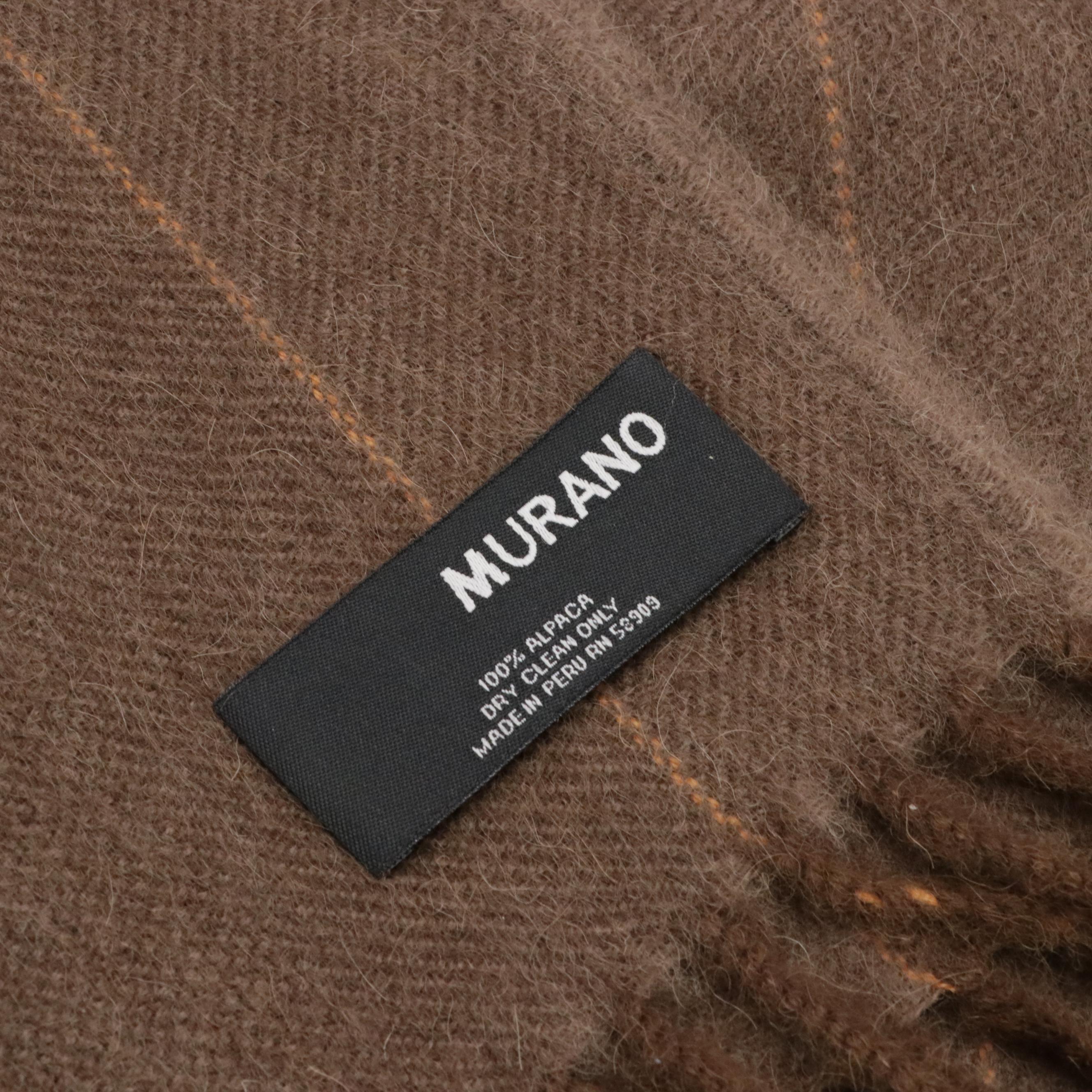 JoS. A. Bank Cashmere, Murano Alpaca, and Trimingham's Wool Fringed Scarves