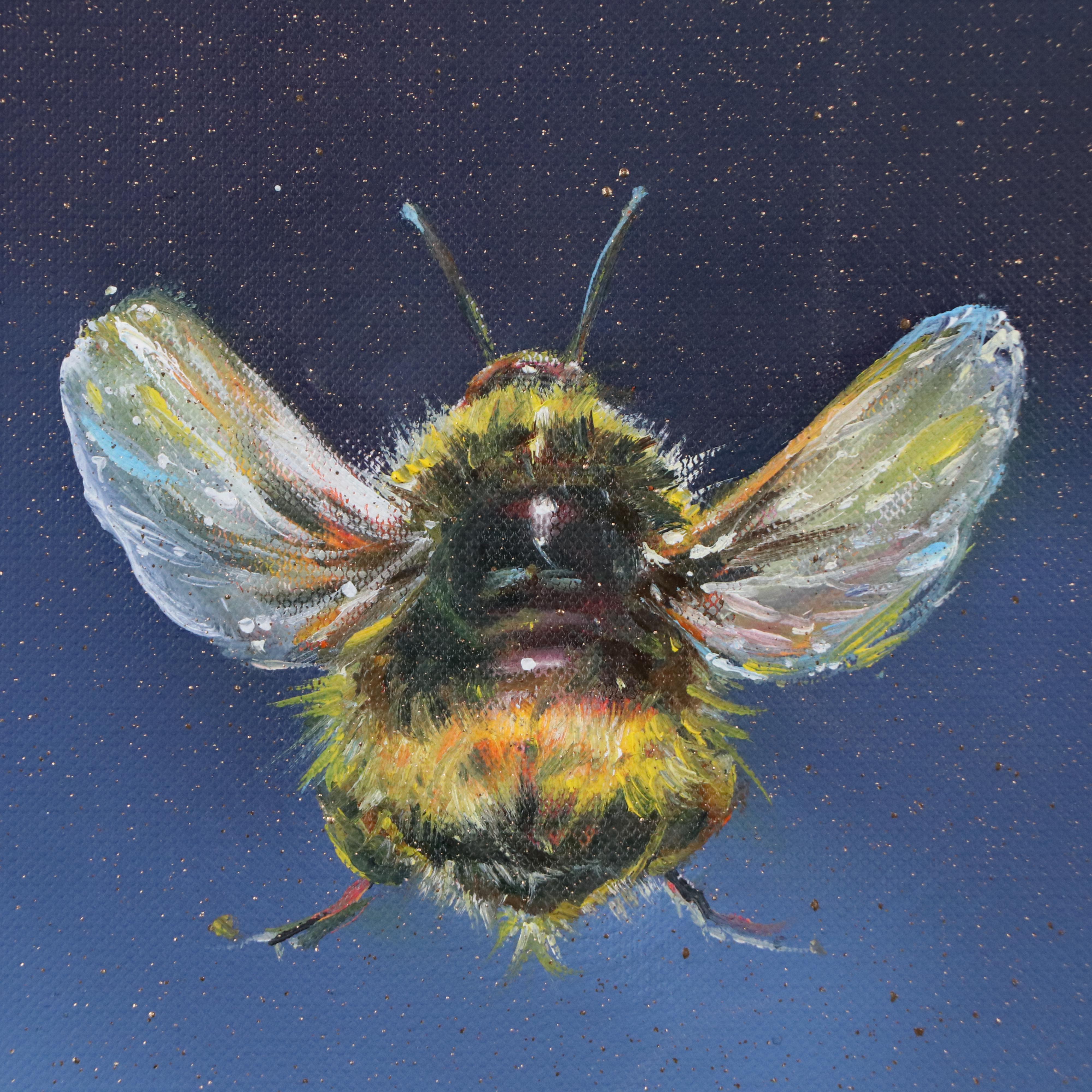 Inga Kovalenko Oil Painting of Bee, 2025