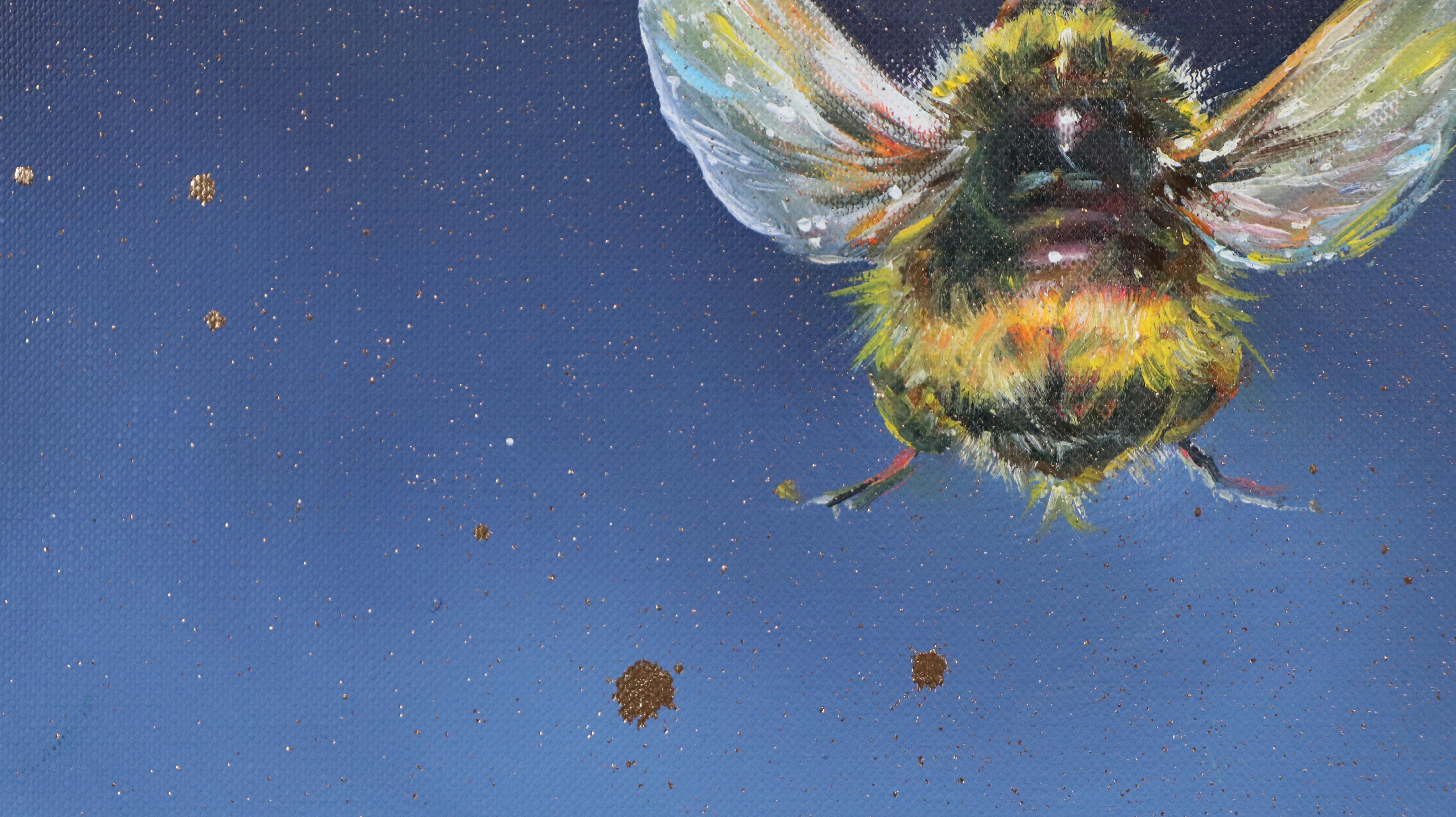 Inga Kovalenko Oil Painting of Bee, 2025