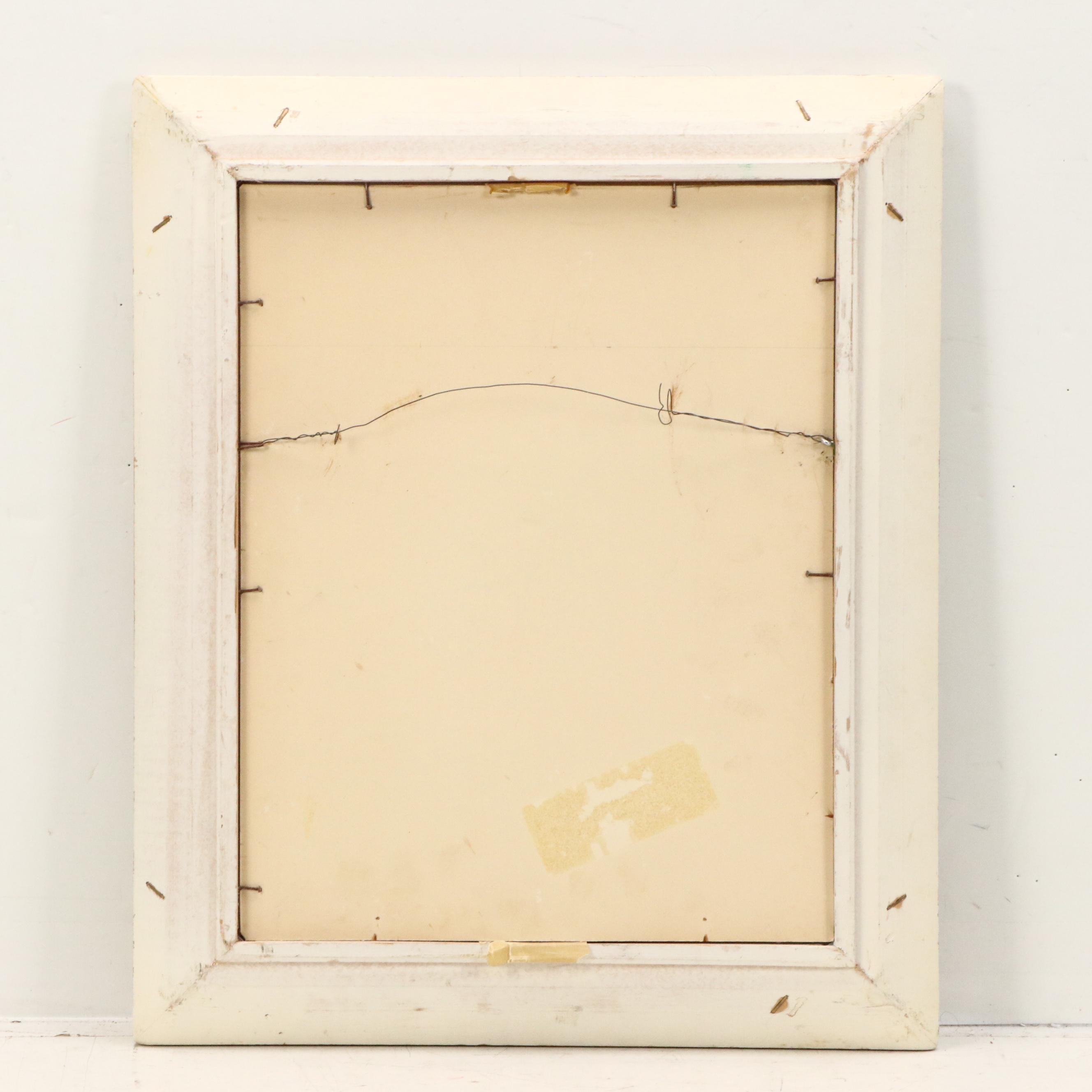 After Pierre-Auguste Renoir Offset Lithograph "A Girl with a Watering Can"