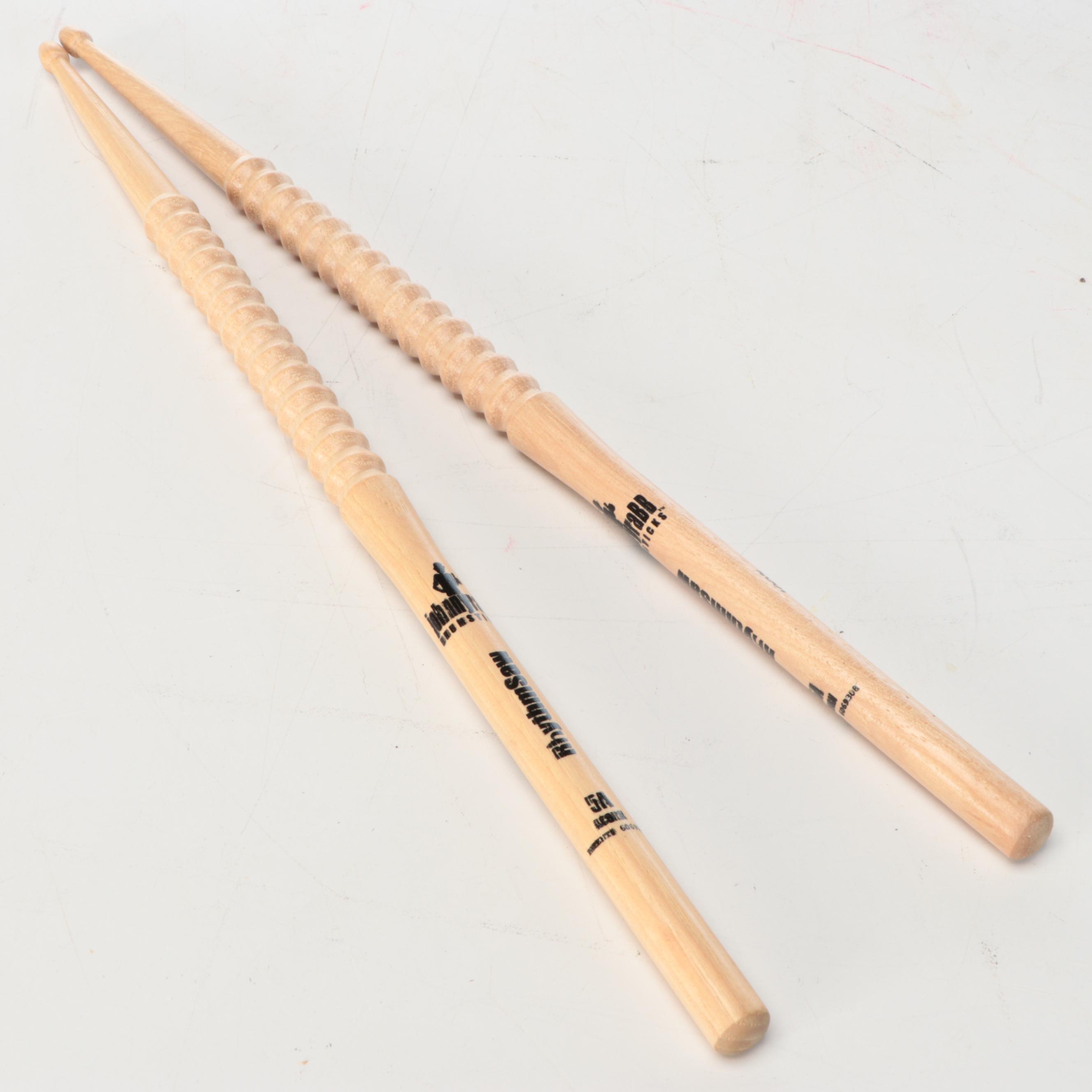 The Coffin Case Aluminum Gear Case with Nova 5A Hickory and More Drumsticks