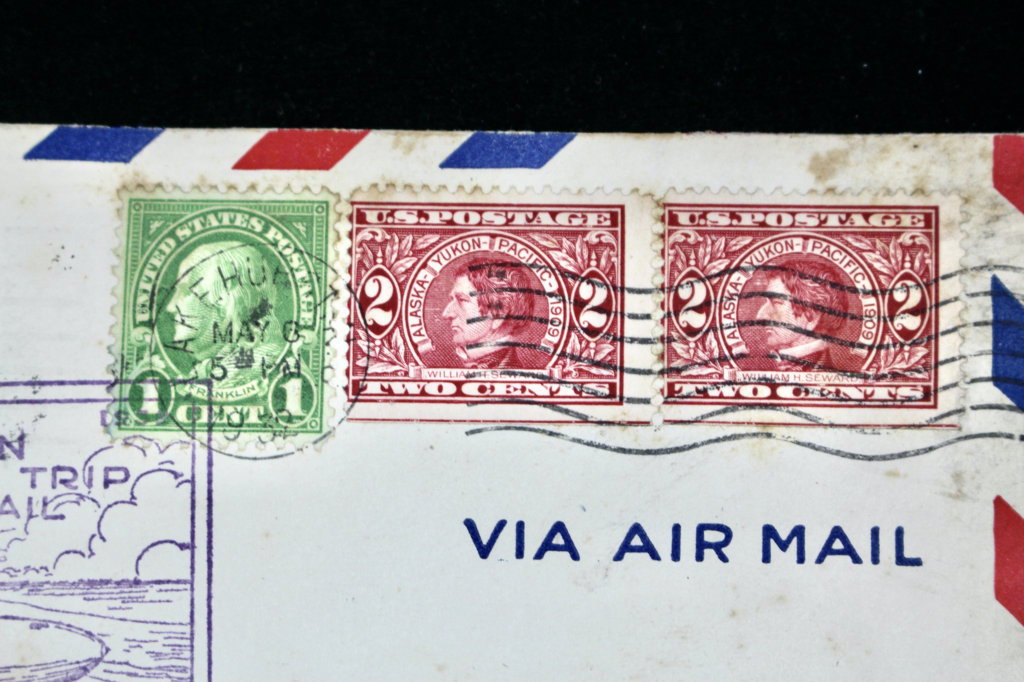 1932 Graf Zeppelin Postal Cover, USS Akron