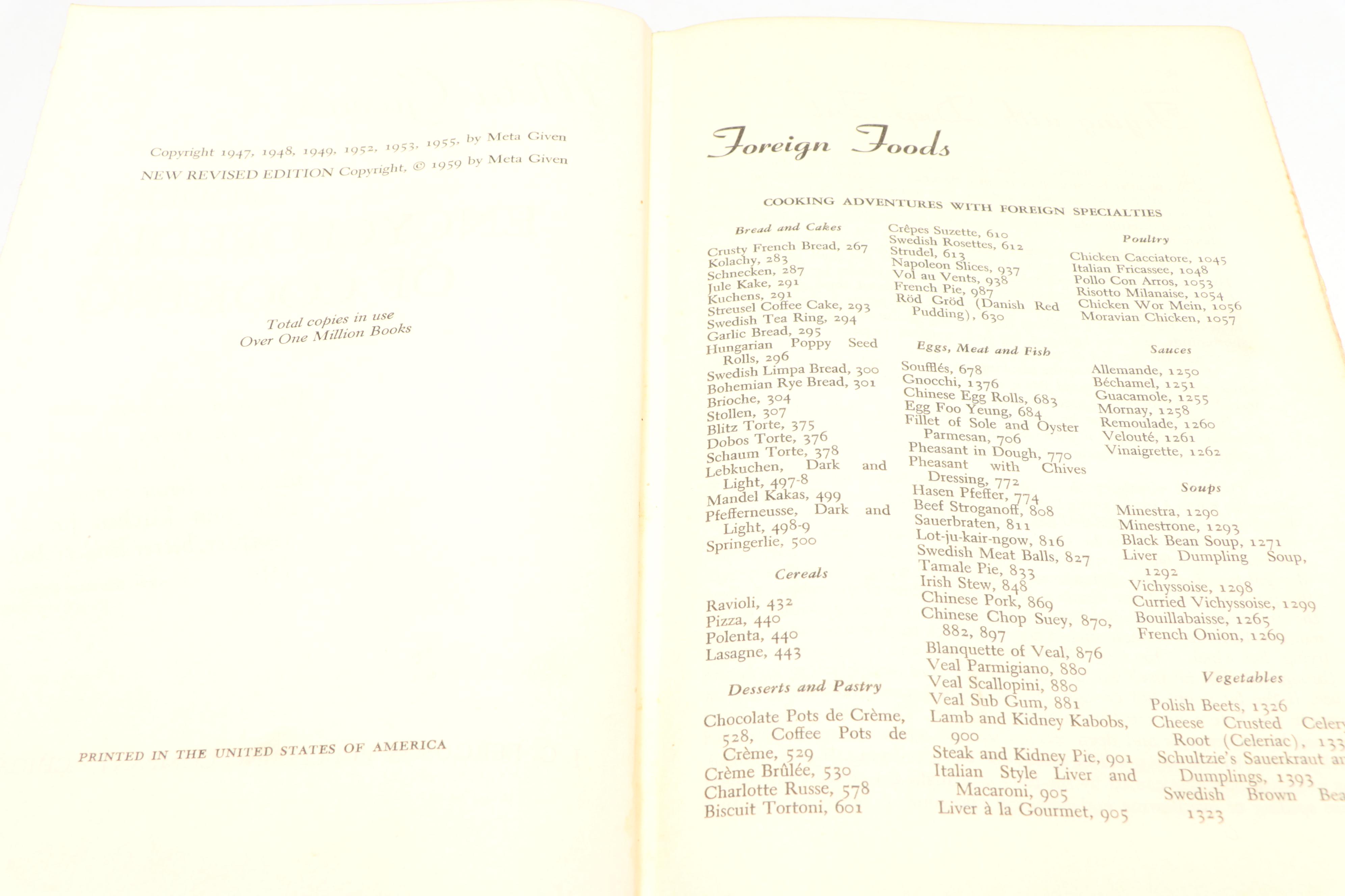 First Edition "The Westinghouse Cook Book" with More Vintage Cookbooks