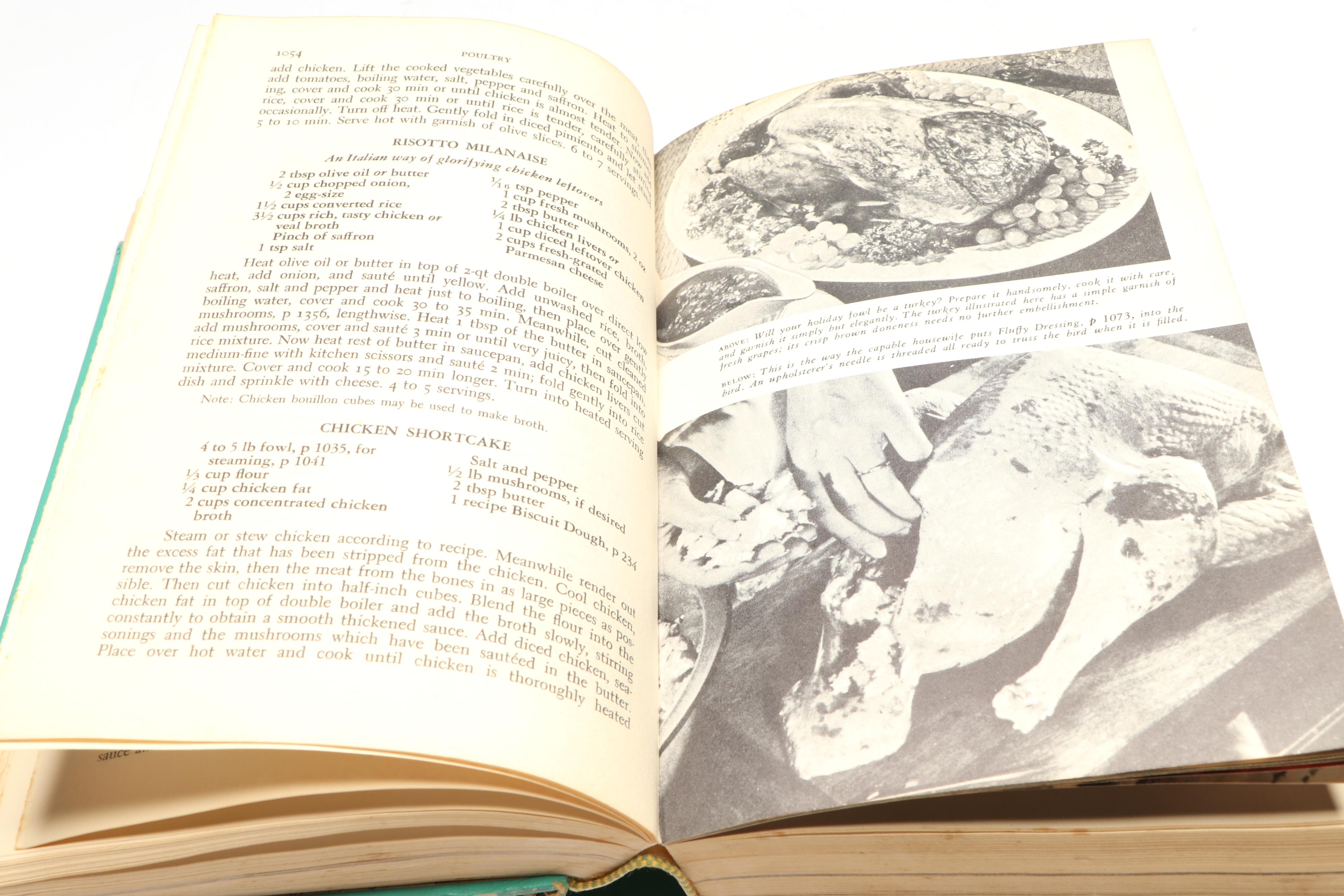 First Edition "The Westinghouse Cook Book" with More Vintage Cookbooks