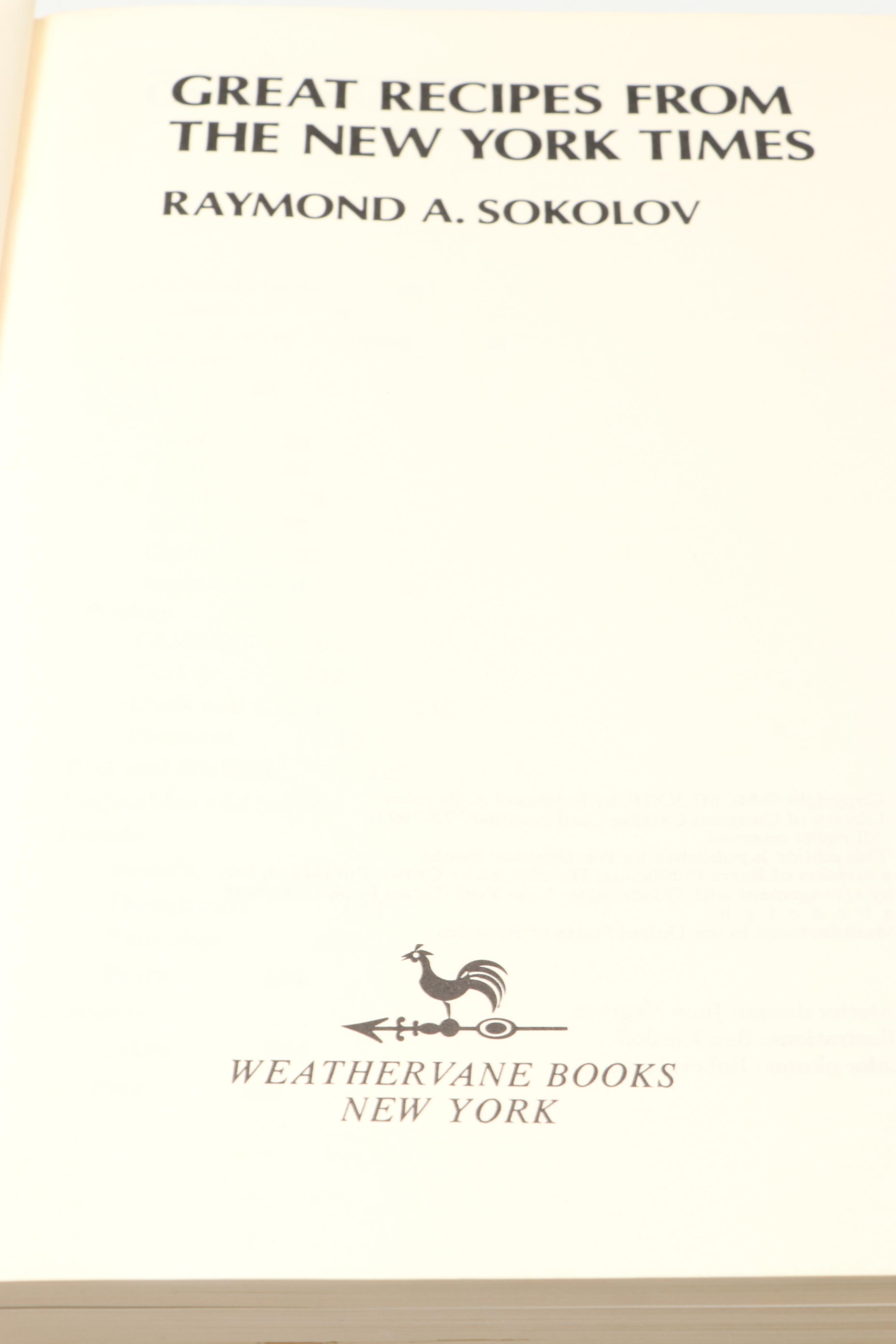 First Edition "The Westinghouse Cook Book" with More Vintage Cookbooks