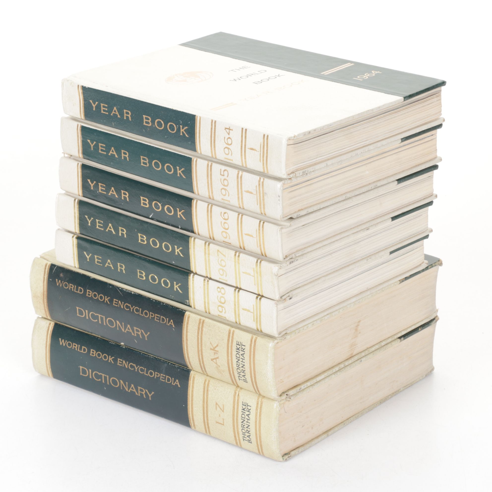 "The World Book" Dictionaries and Year Books, 1964-1968