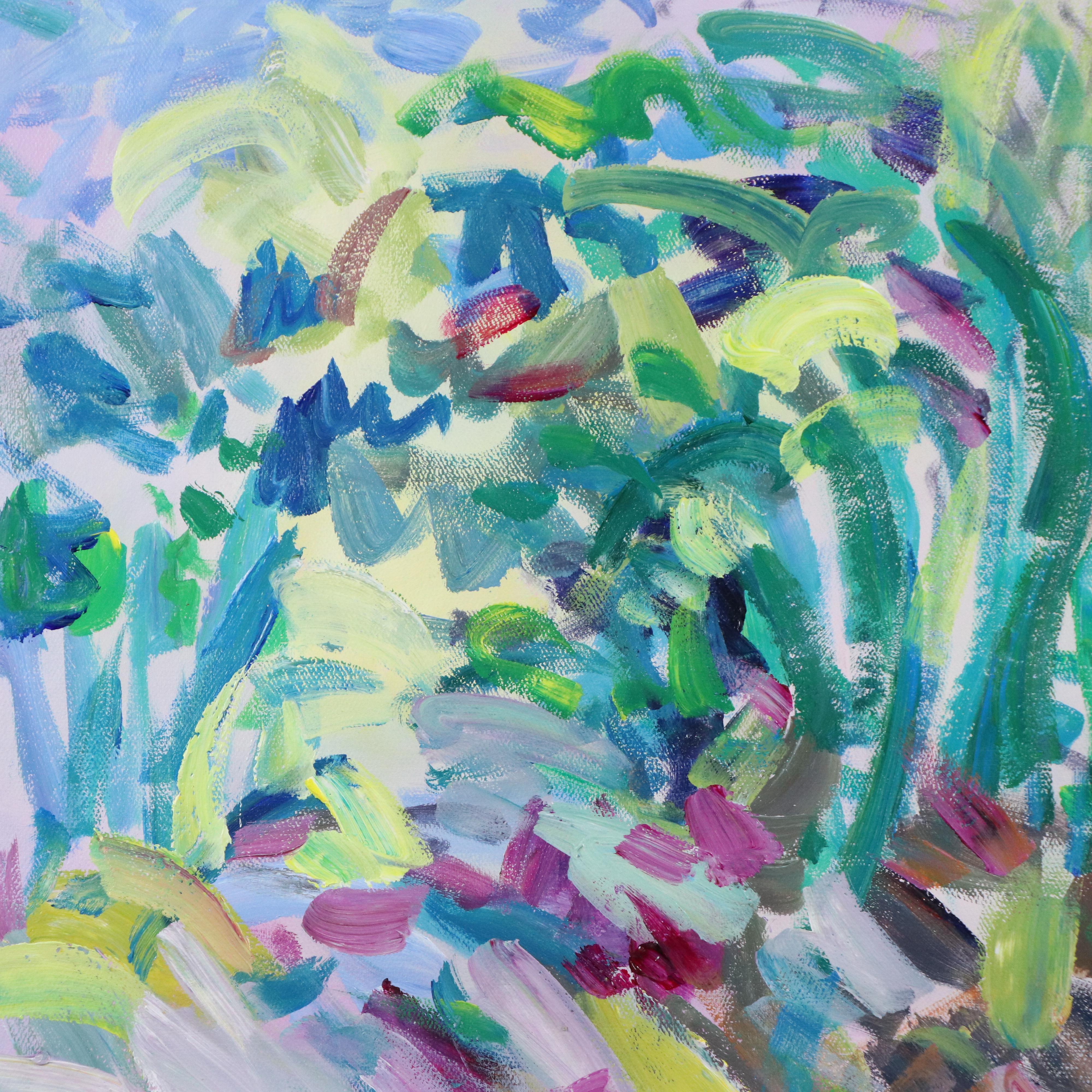 Benini Abstract Oil Painting, 21st Century