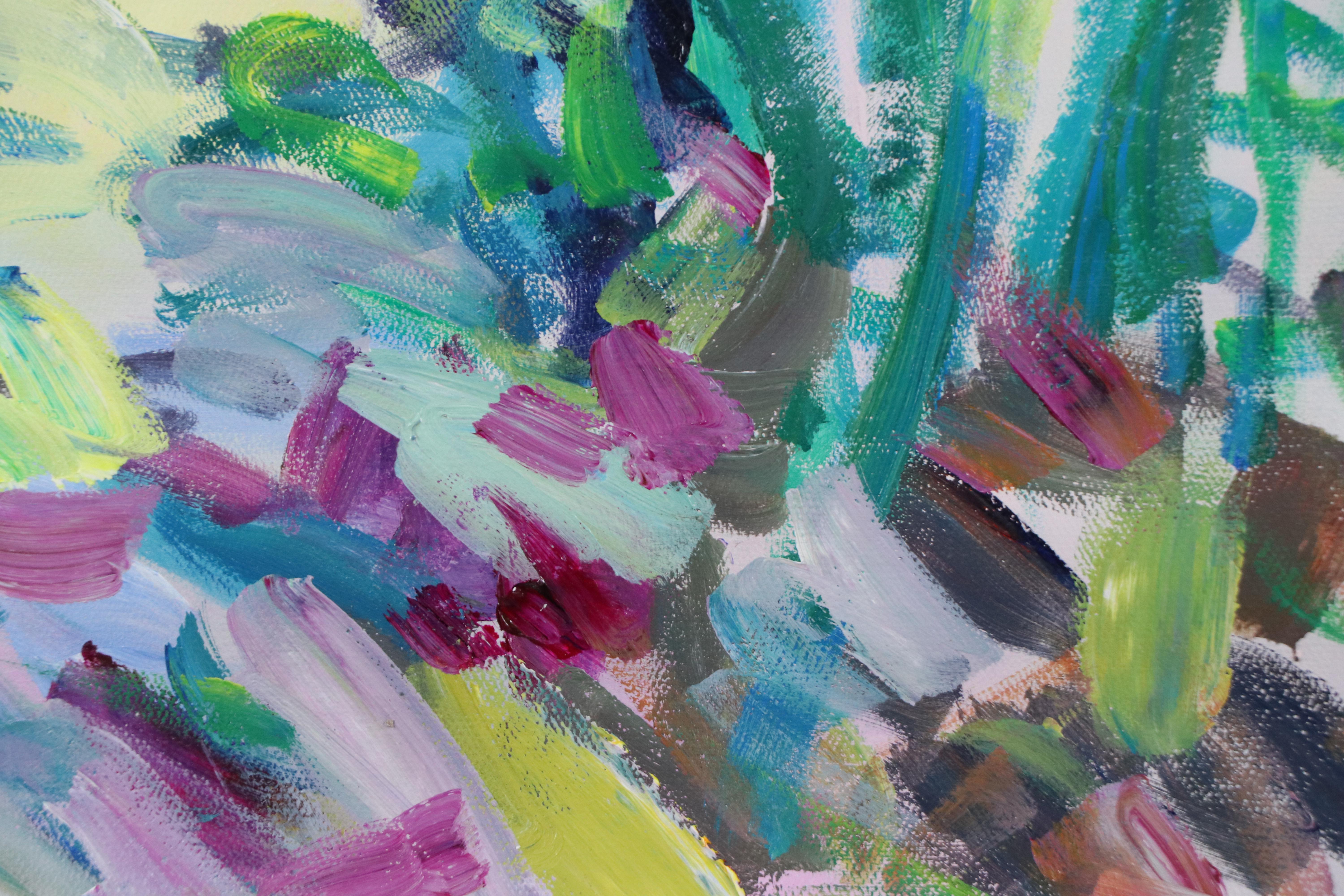 Benini Abstract Oil Painting, 21st Century