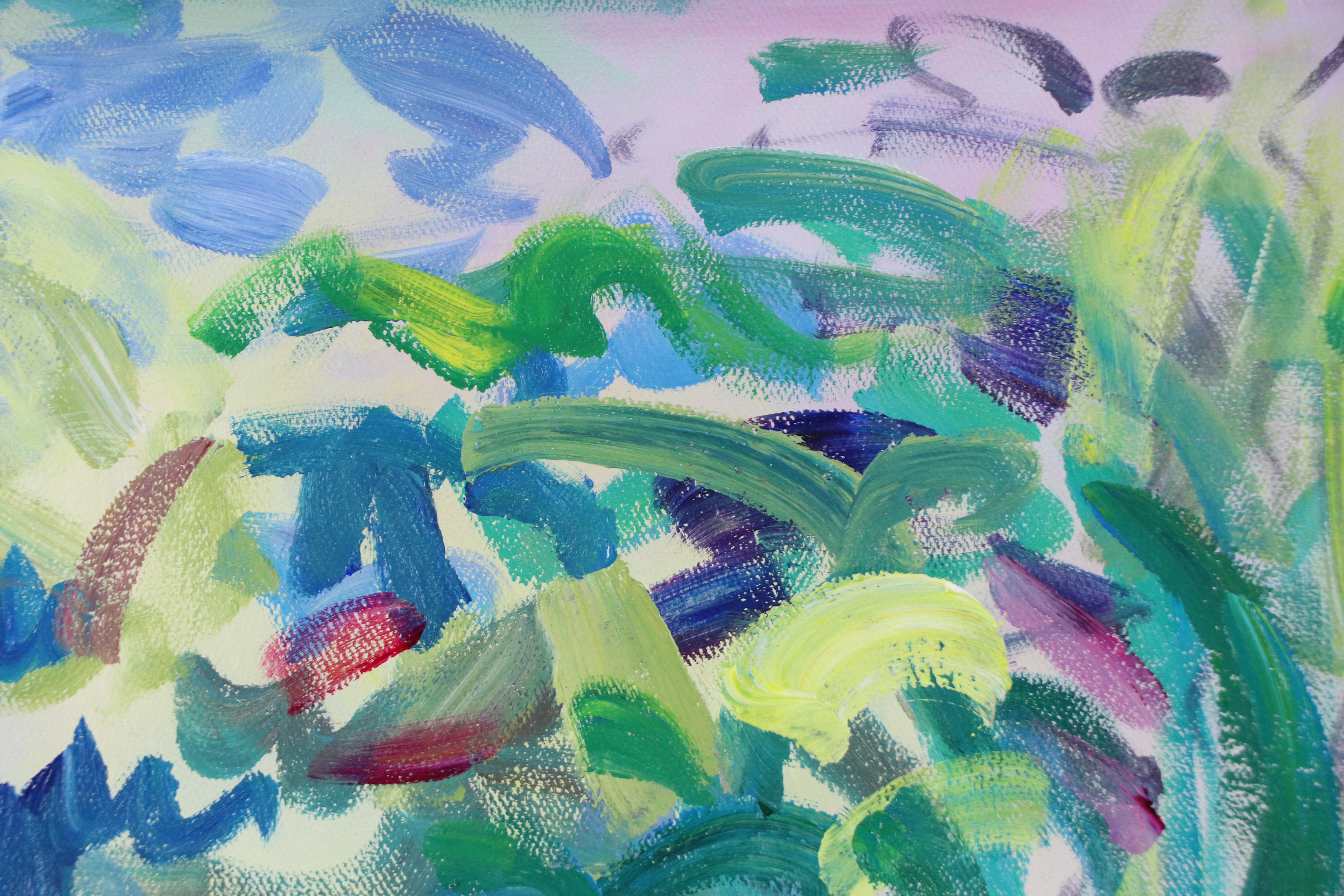 Benini Abstract Oil Painting, 21st Century