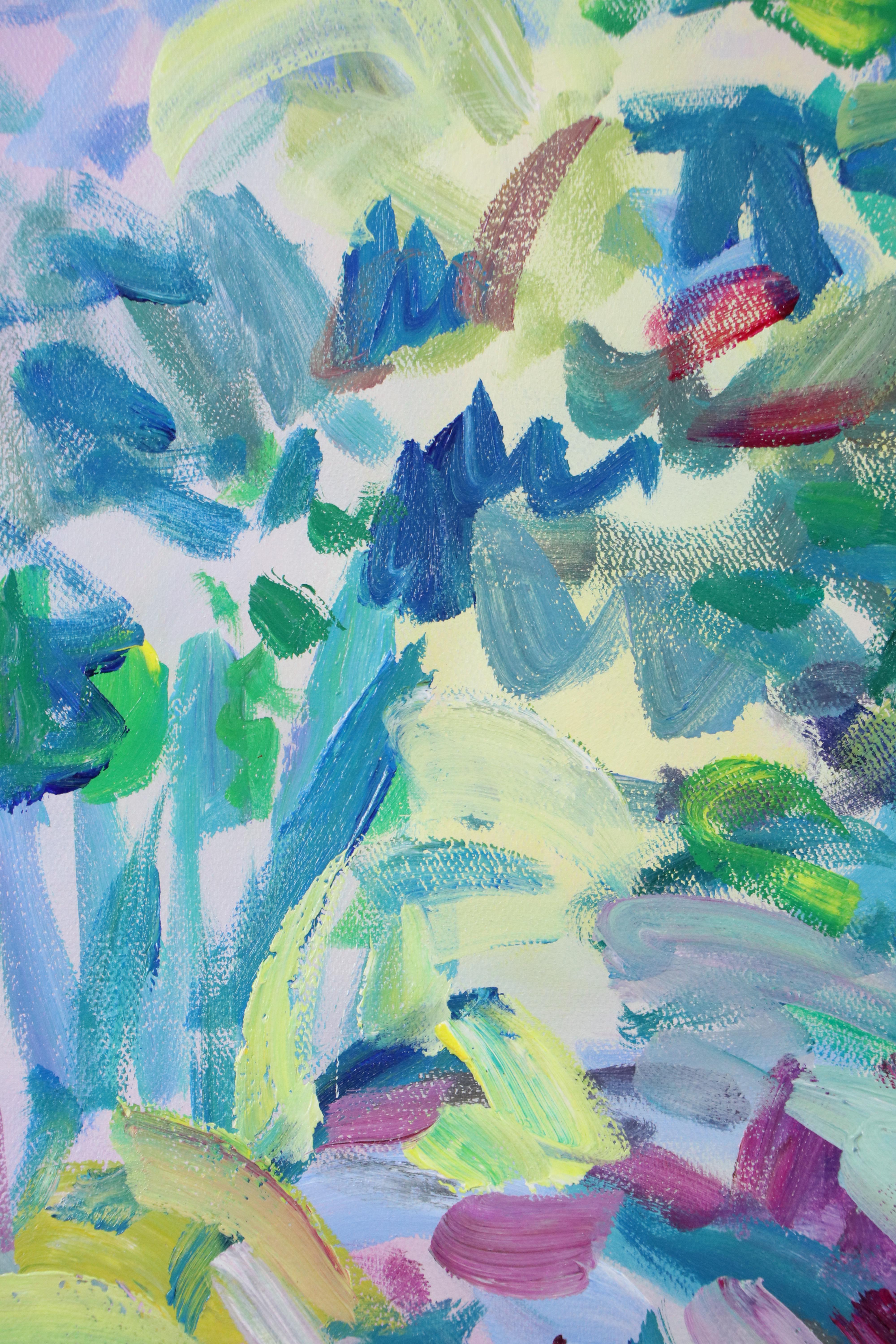 Benini Abstract Oil Painting, 21st Century