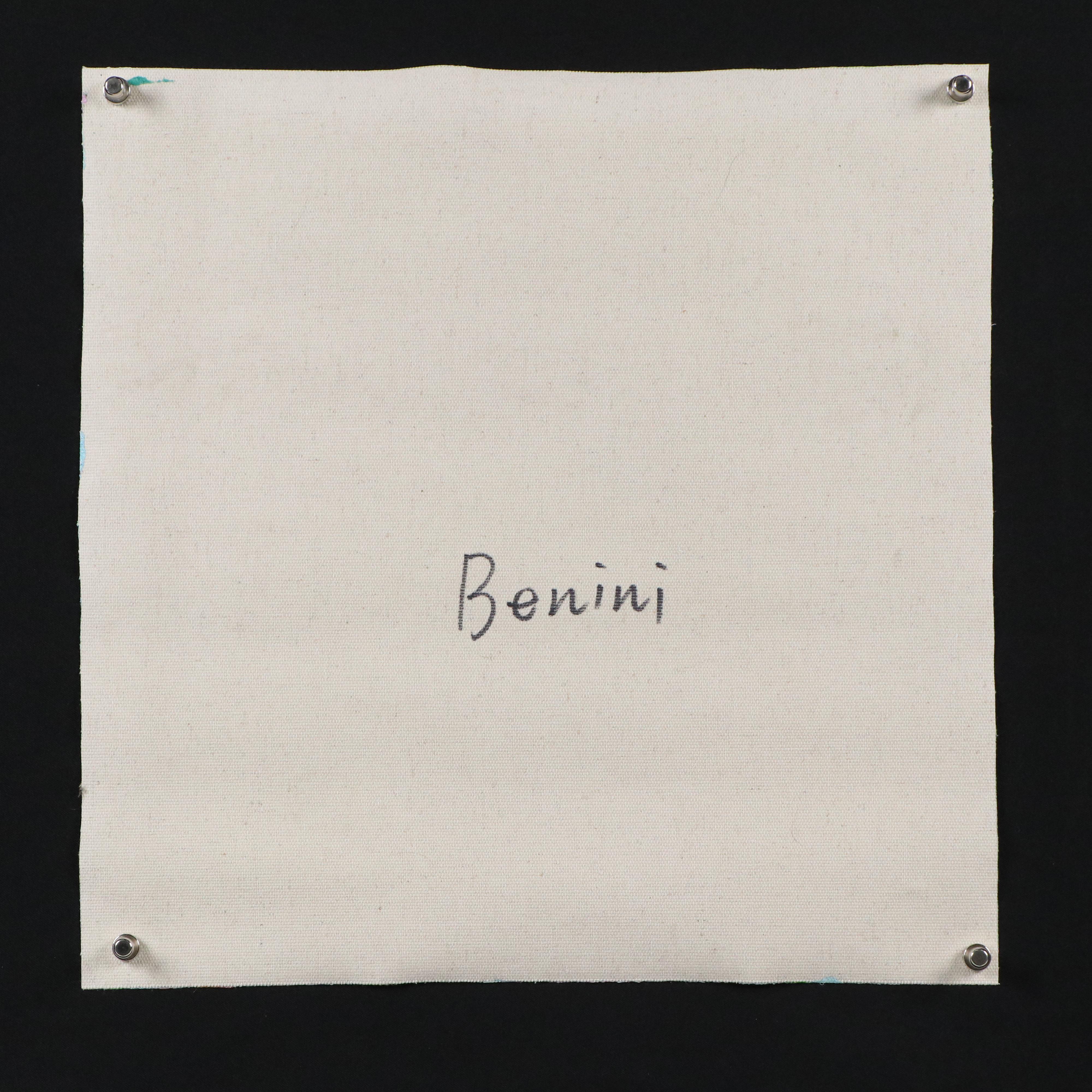 Benini Abstract Oil Painting, 21st Century