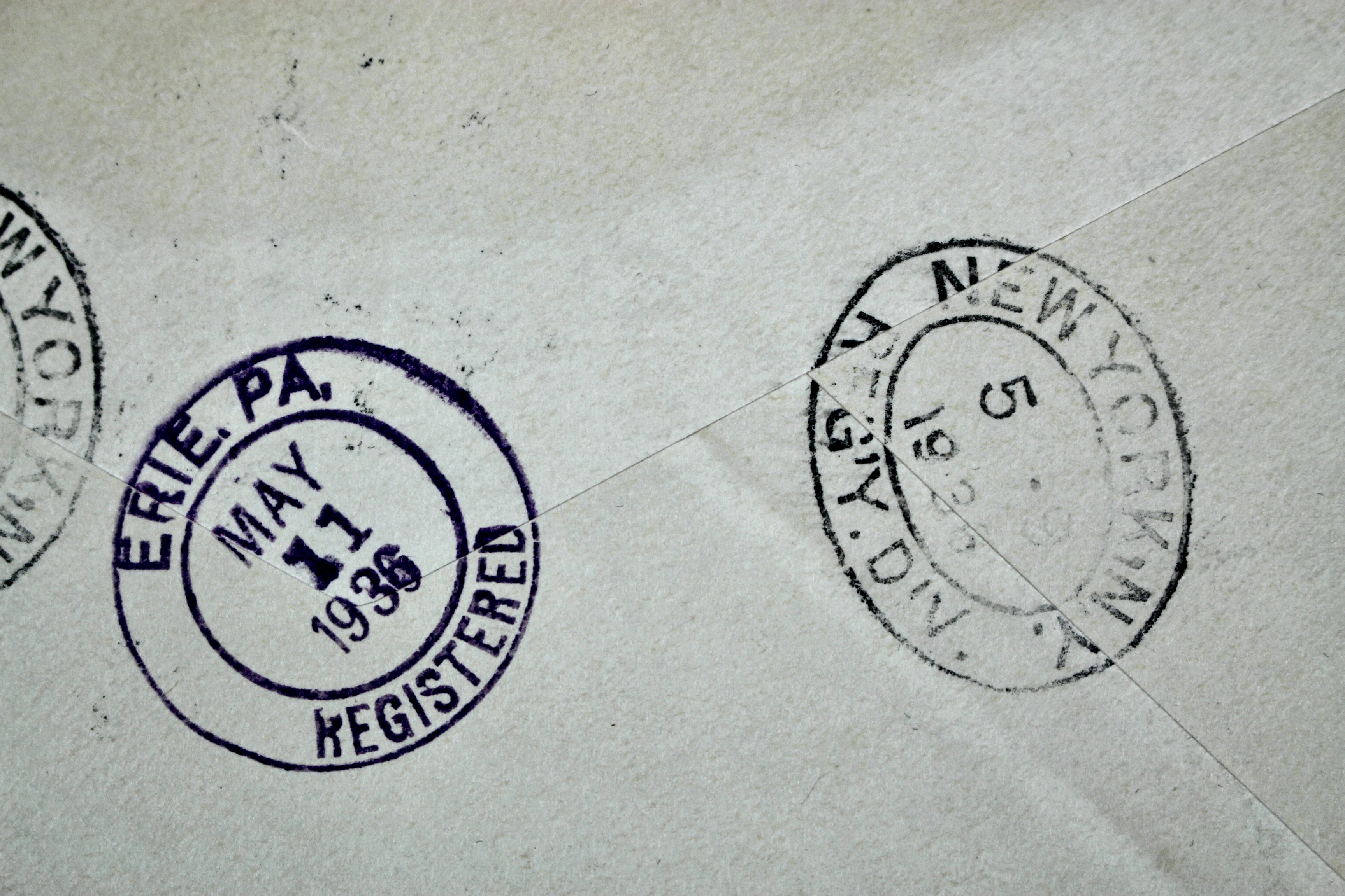 1936 Hindenburg Graf Zeppelin Registered Postal Cover