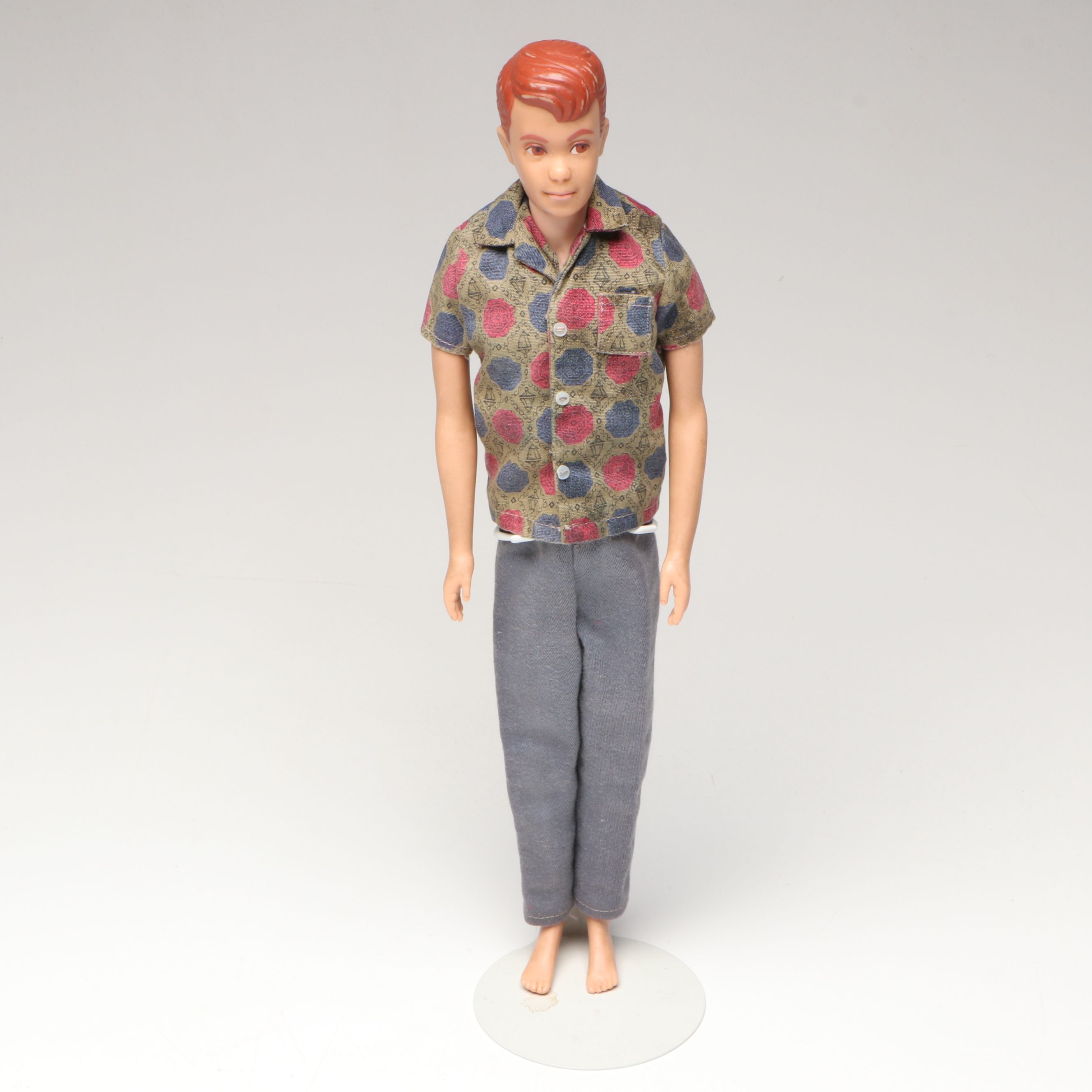 Mattel Barbie, Ken, and Allan Dolls with Accessories, 1960s