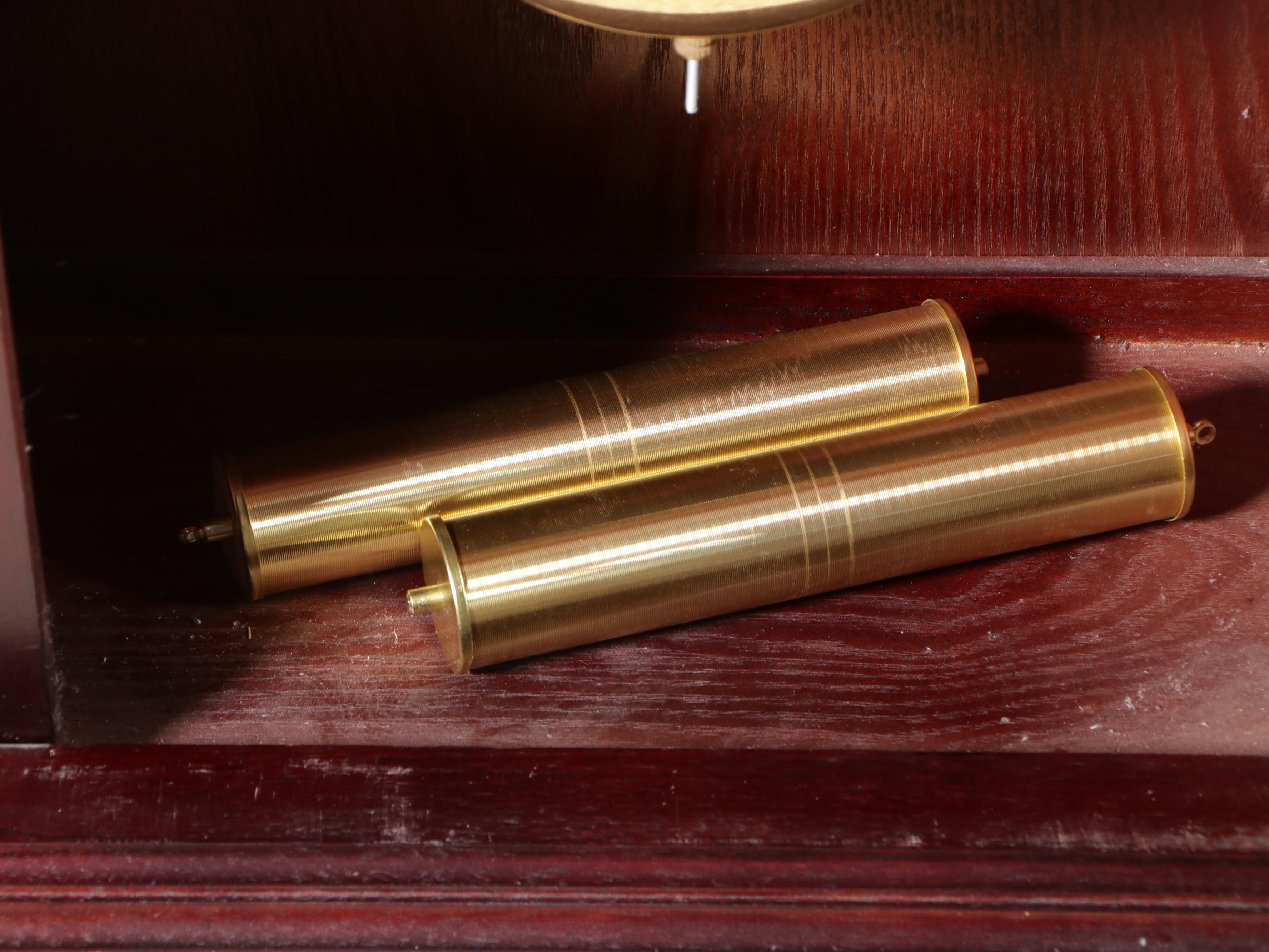 Daniel Dakota Mahogany Finish Grandfather Clock