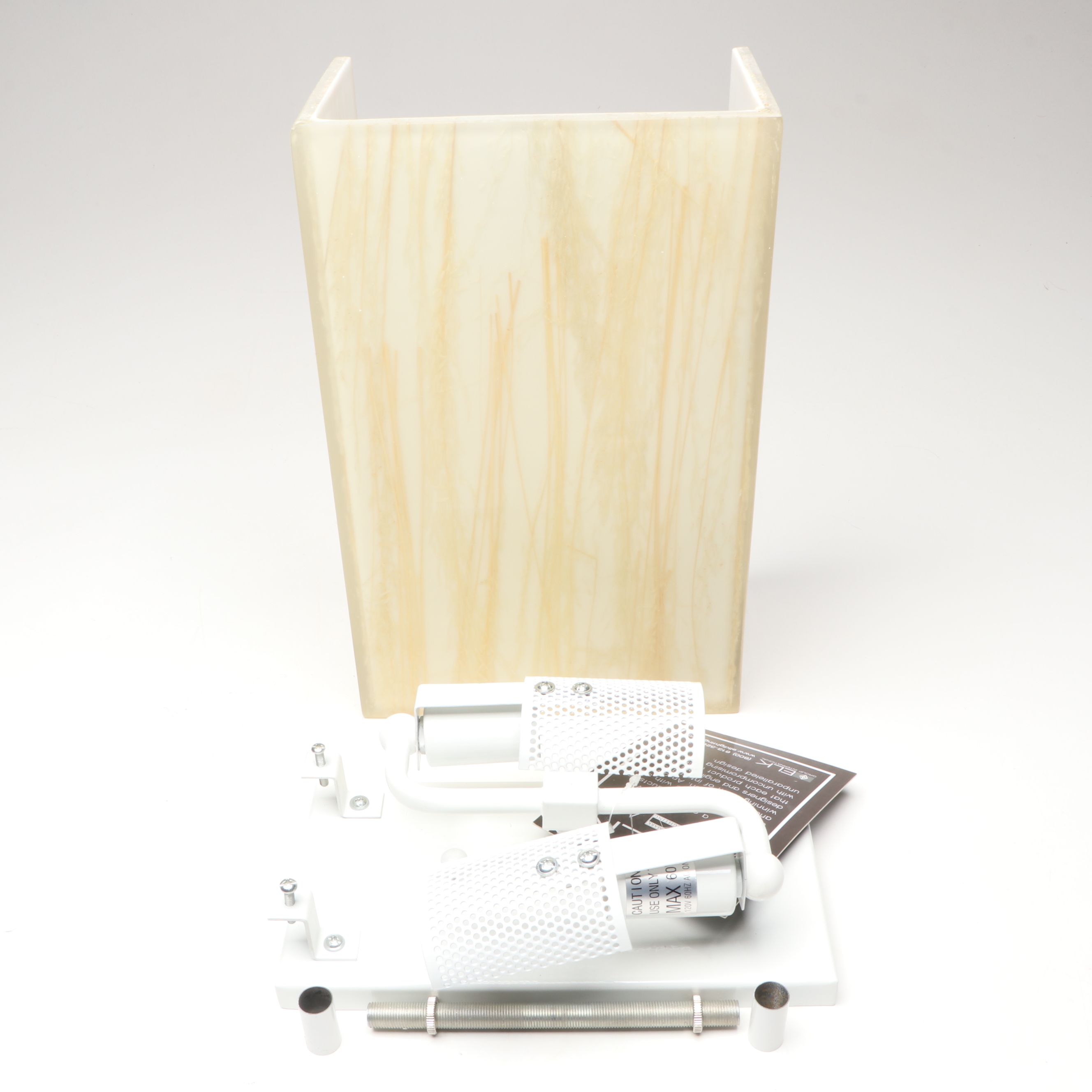 Pair of Elk Lighting Contemporary Pattern Wall Sconces