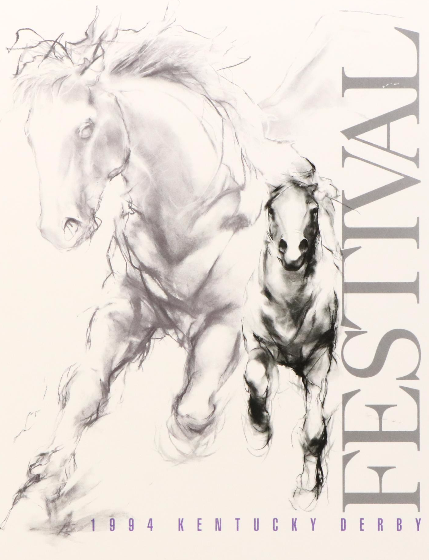 Offset Lithograph Poster "Kentucky Derby Festival," 1994