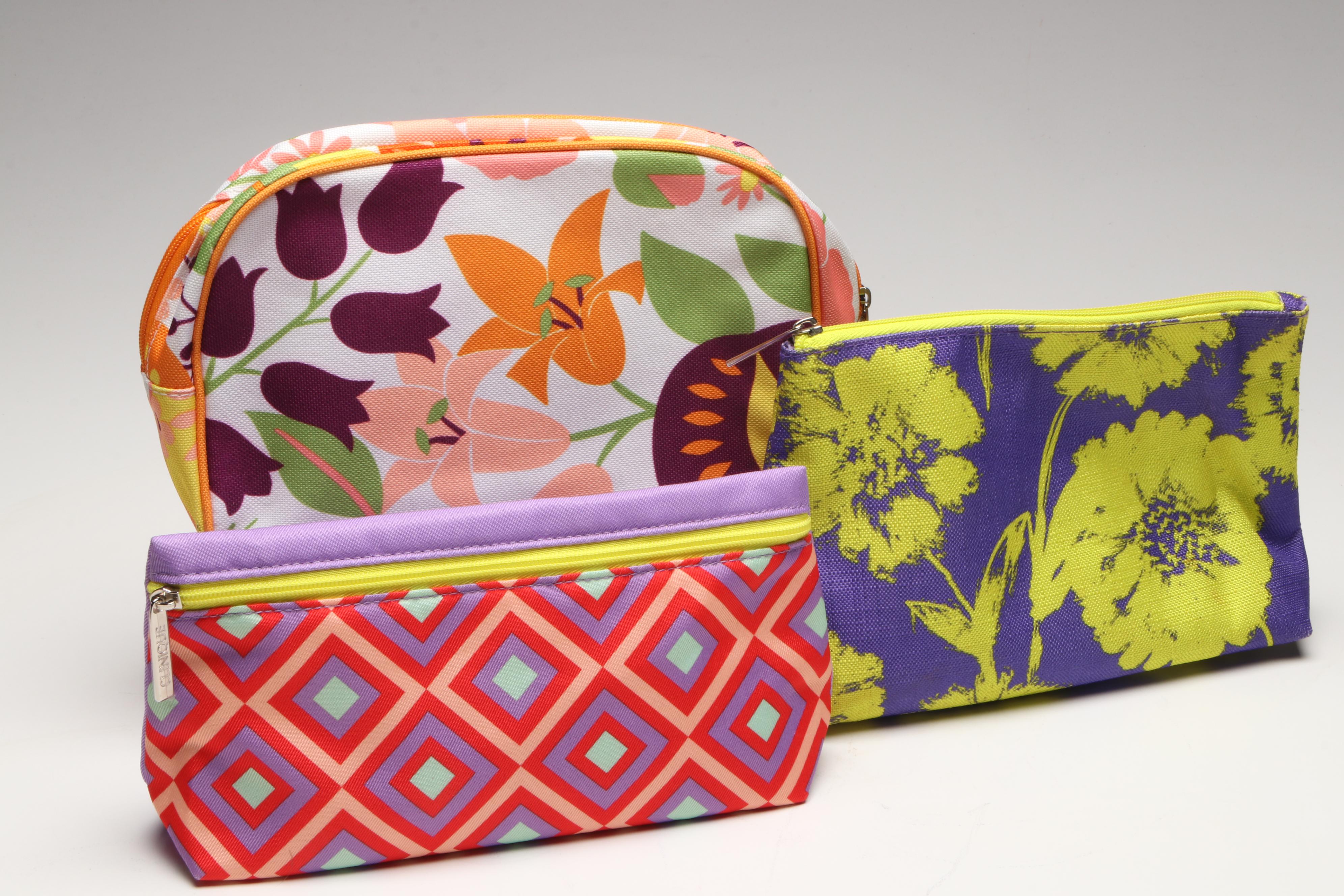 Clinique Skin Care, Makeup and Variety of Makeup Bags