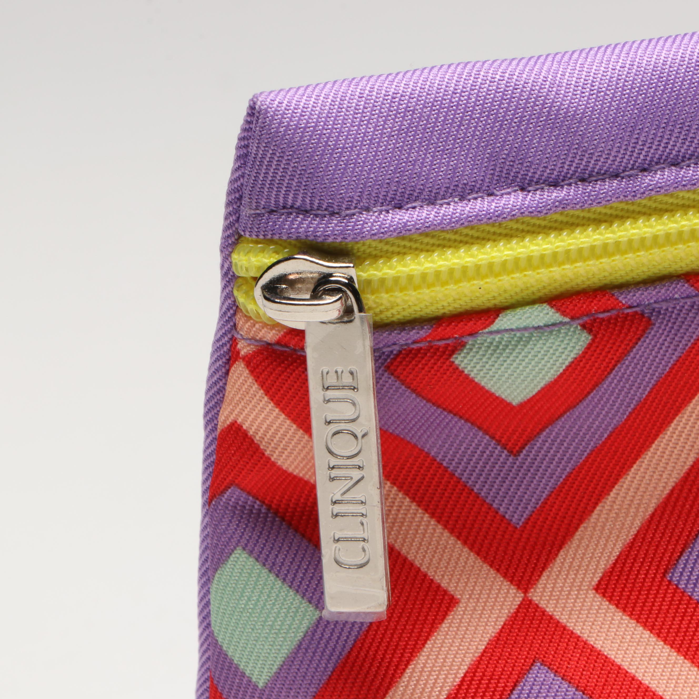 Clinique Skin Care, Makeup and Variety of Makeup Bags