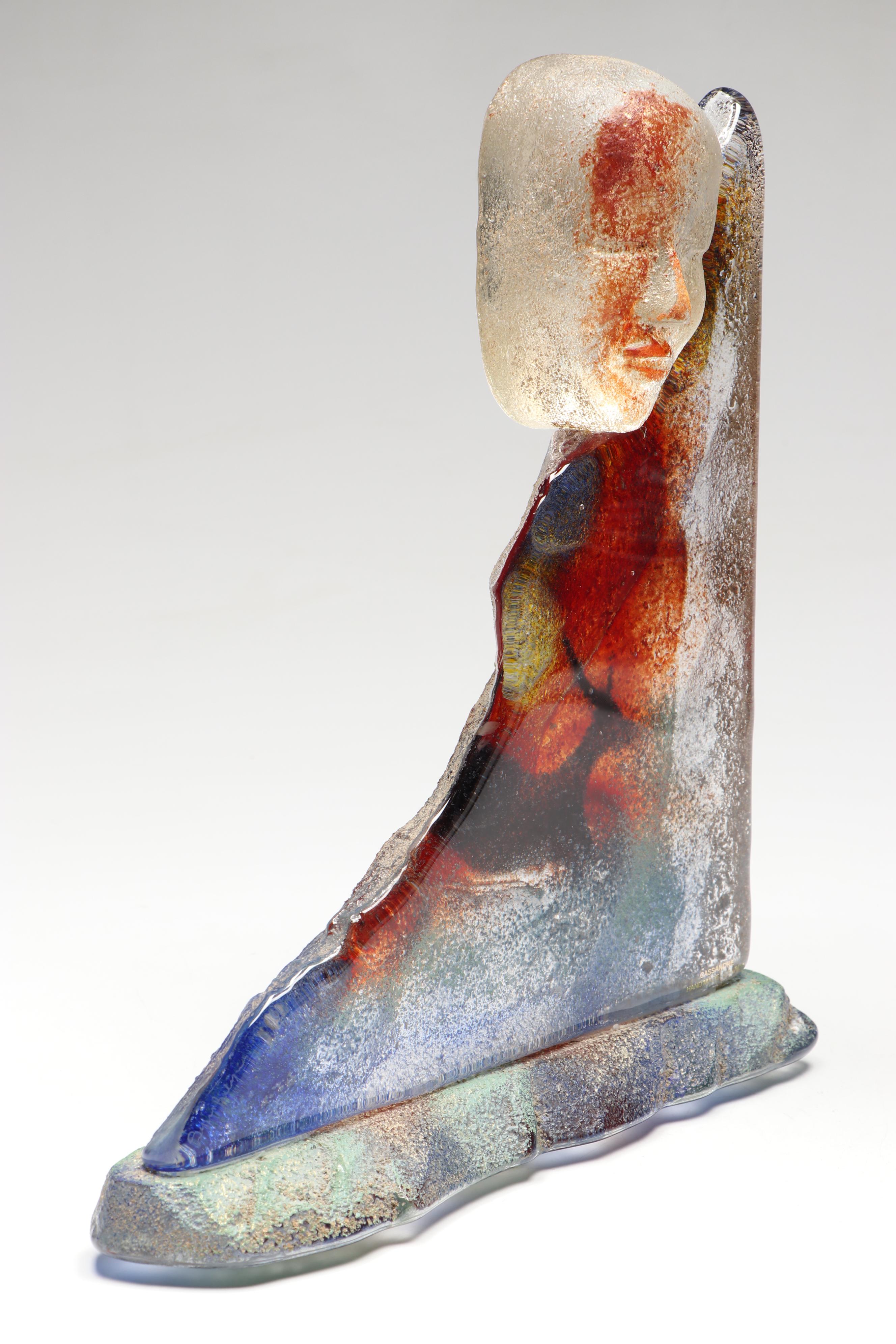 Canadian Cassandre Glass Studio Postmodern Sculpture