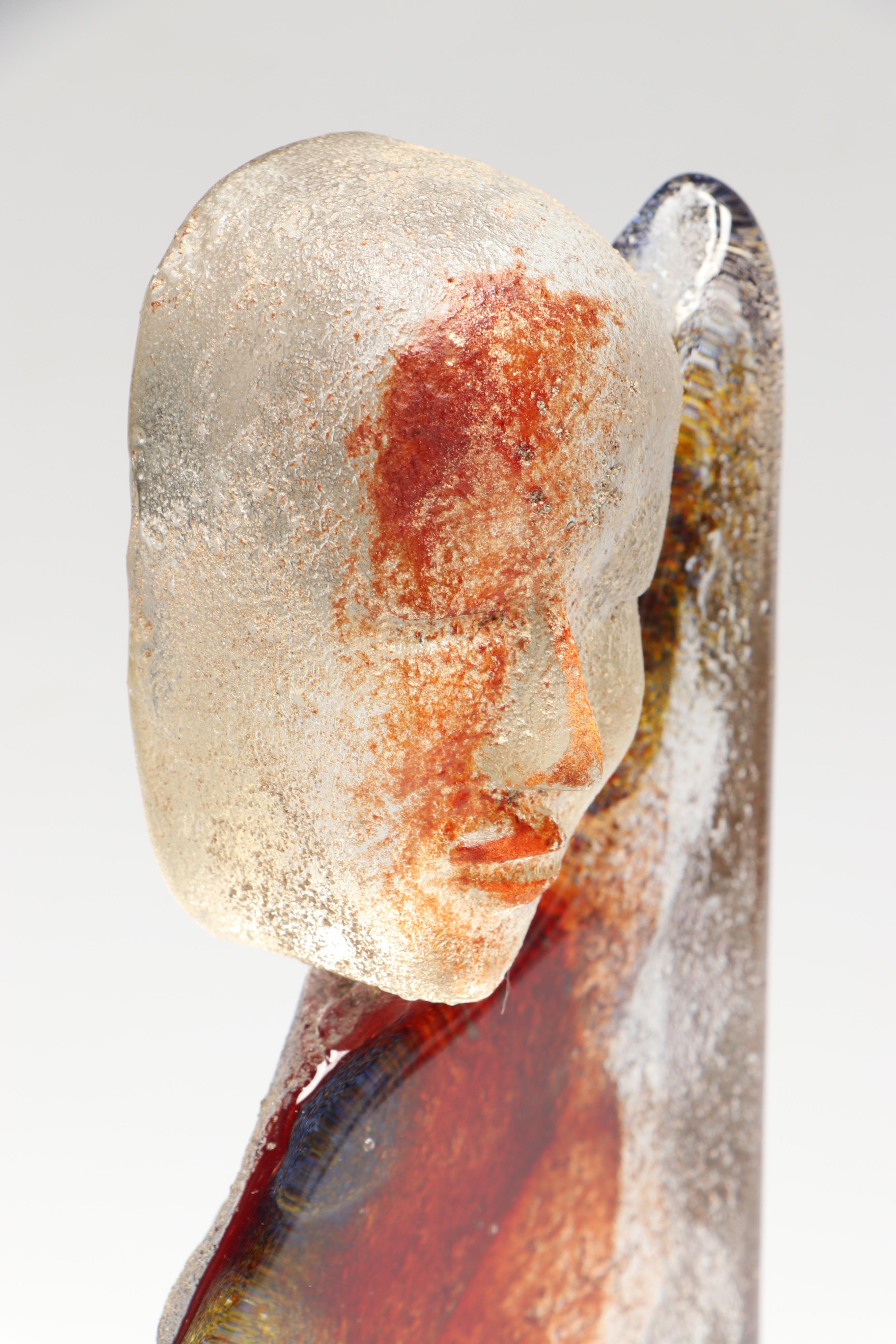 Canadian Cassandre Glass Studio Postmodern Sculpture