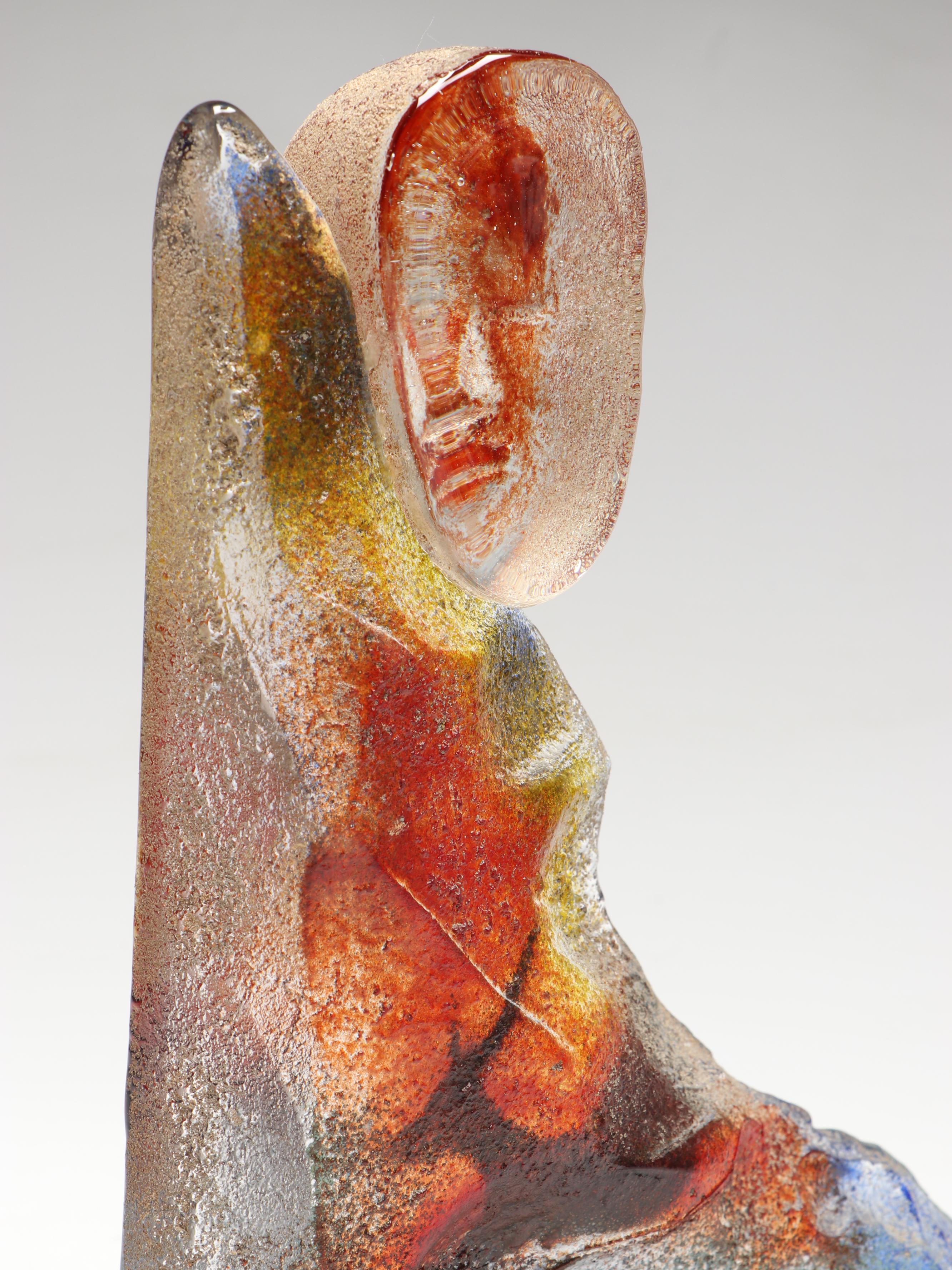 Canadian Cassandre Glass Studio Postmodern Sculpture
