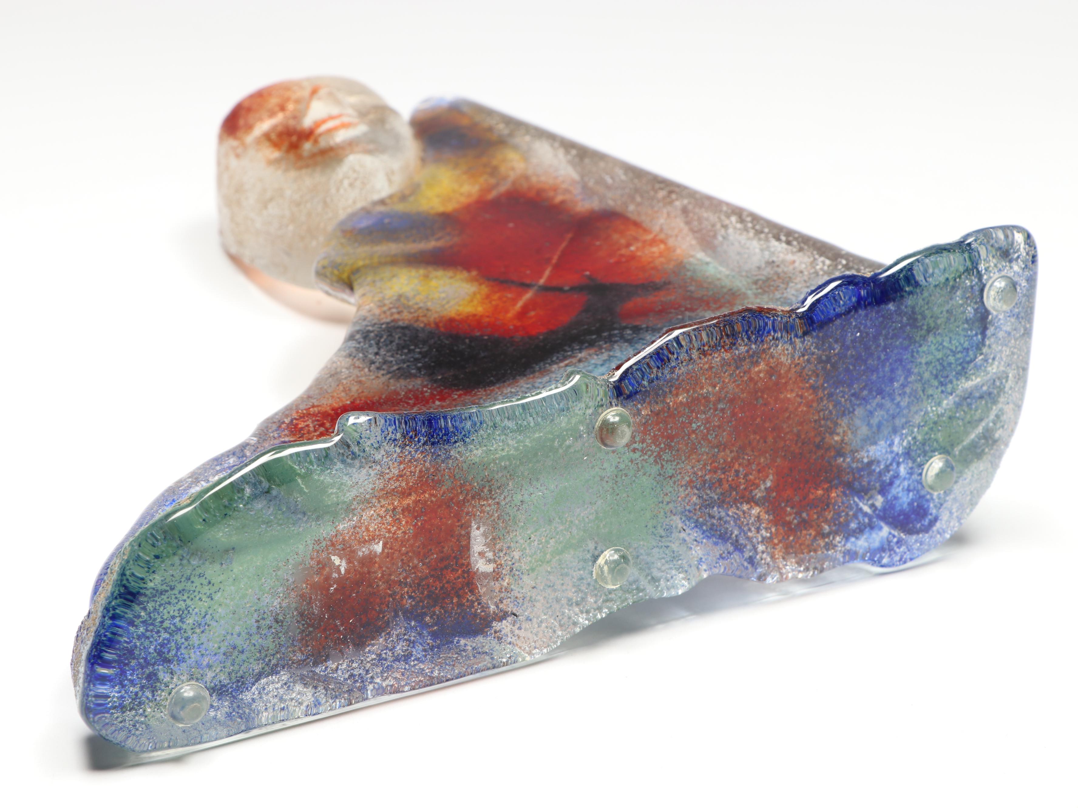 Canadian Cassandre Glass Studio Postmodern Sculpture