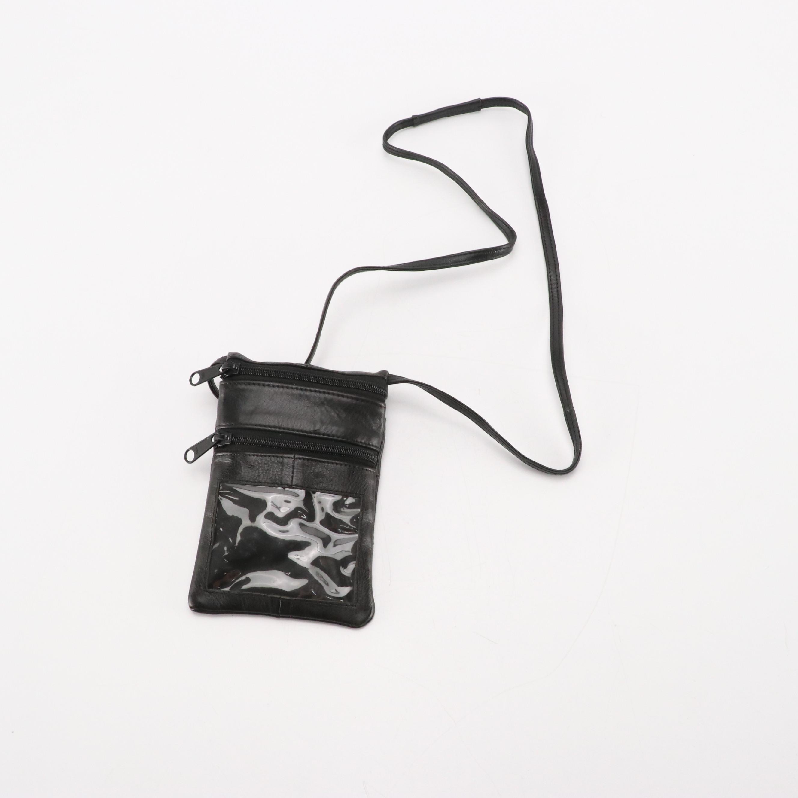 Jemco Frame Tooled Leather Bag, Floral Glass Bead Purse, and Wallet Crossbody