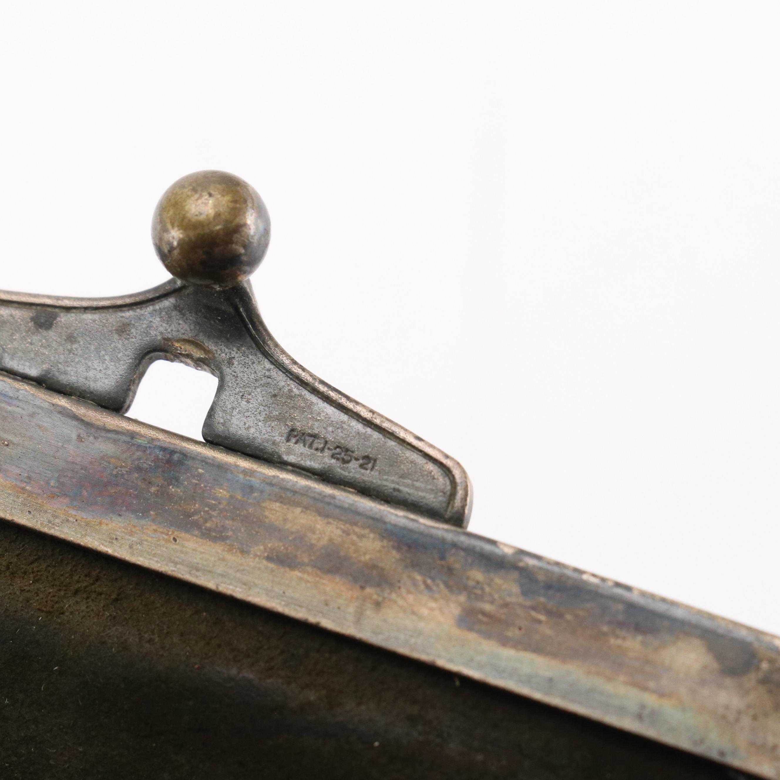 Jemco Frame Tooled Leather Bag, Floral Glass Bead Purse, and Wallet Crossbody