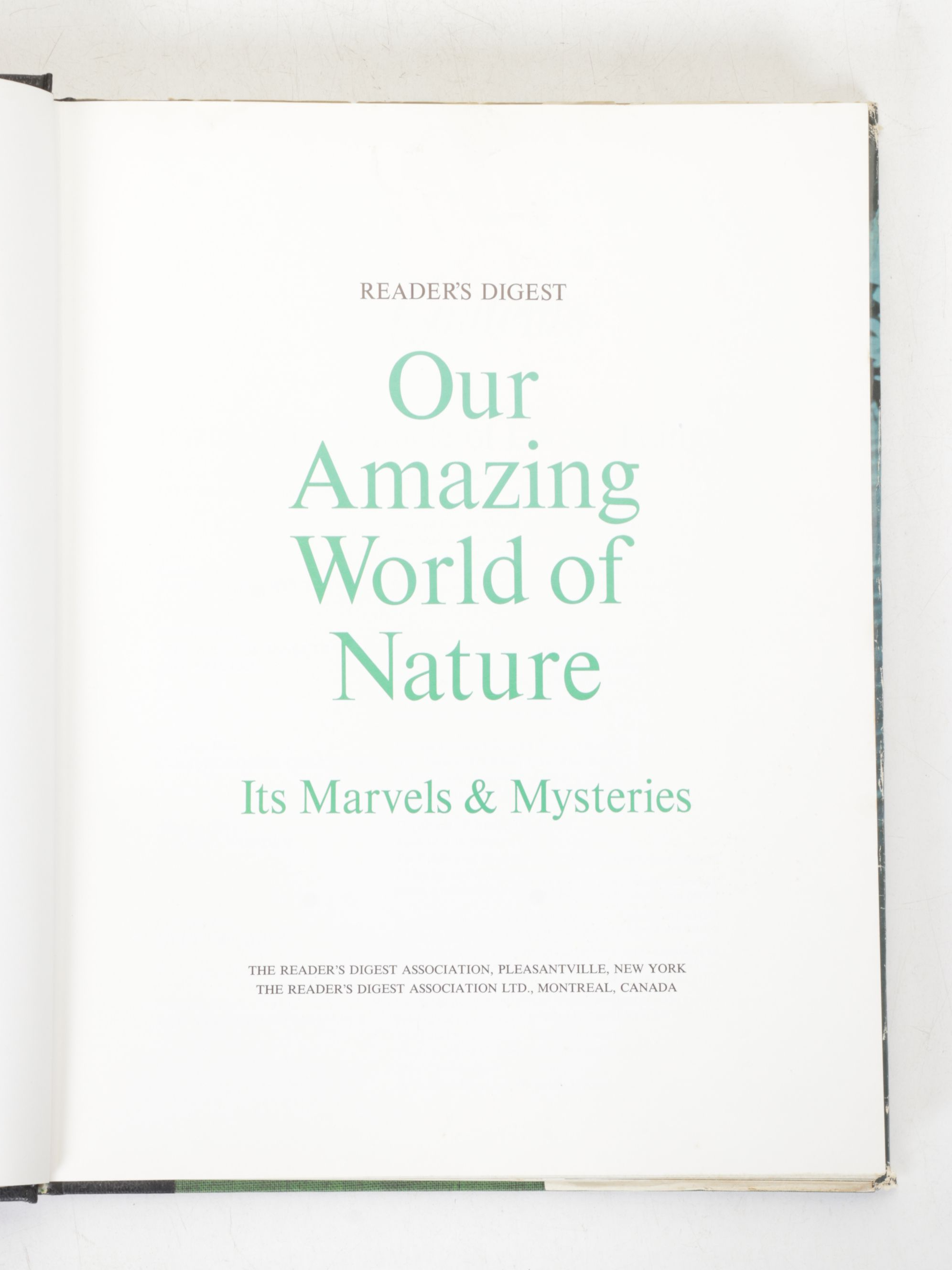 "Our Amazing World of Nature" with Other Nature & Health Books
