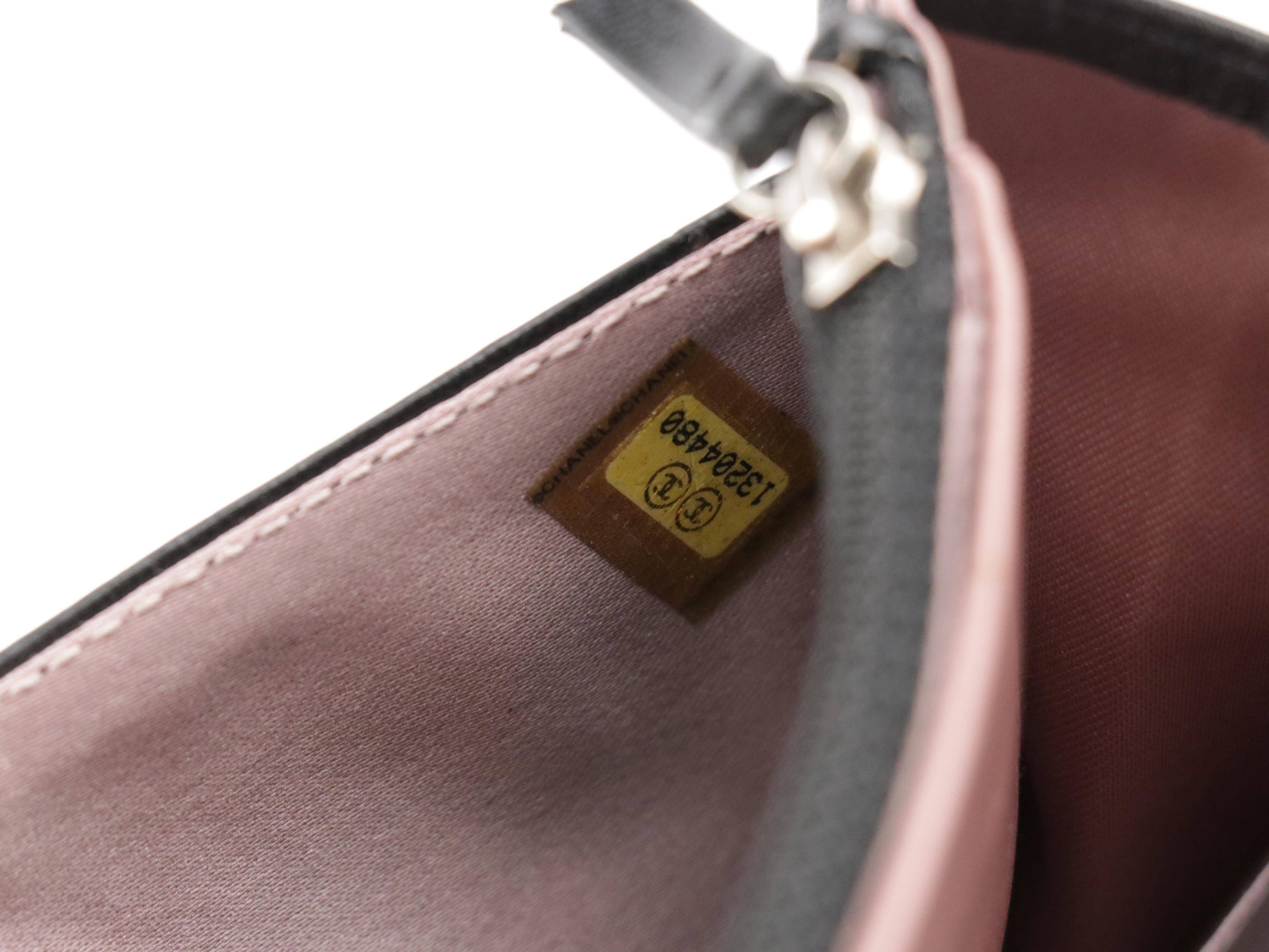 Chanel Camellia WOC in Black Embossed Lambskin Leather, With Box