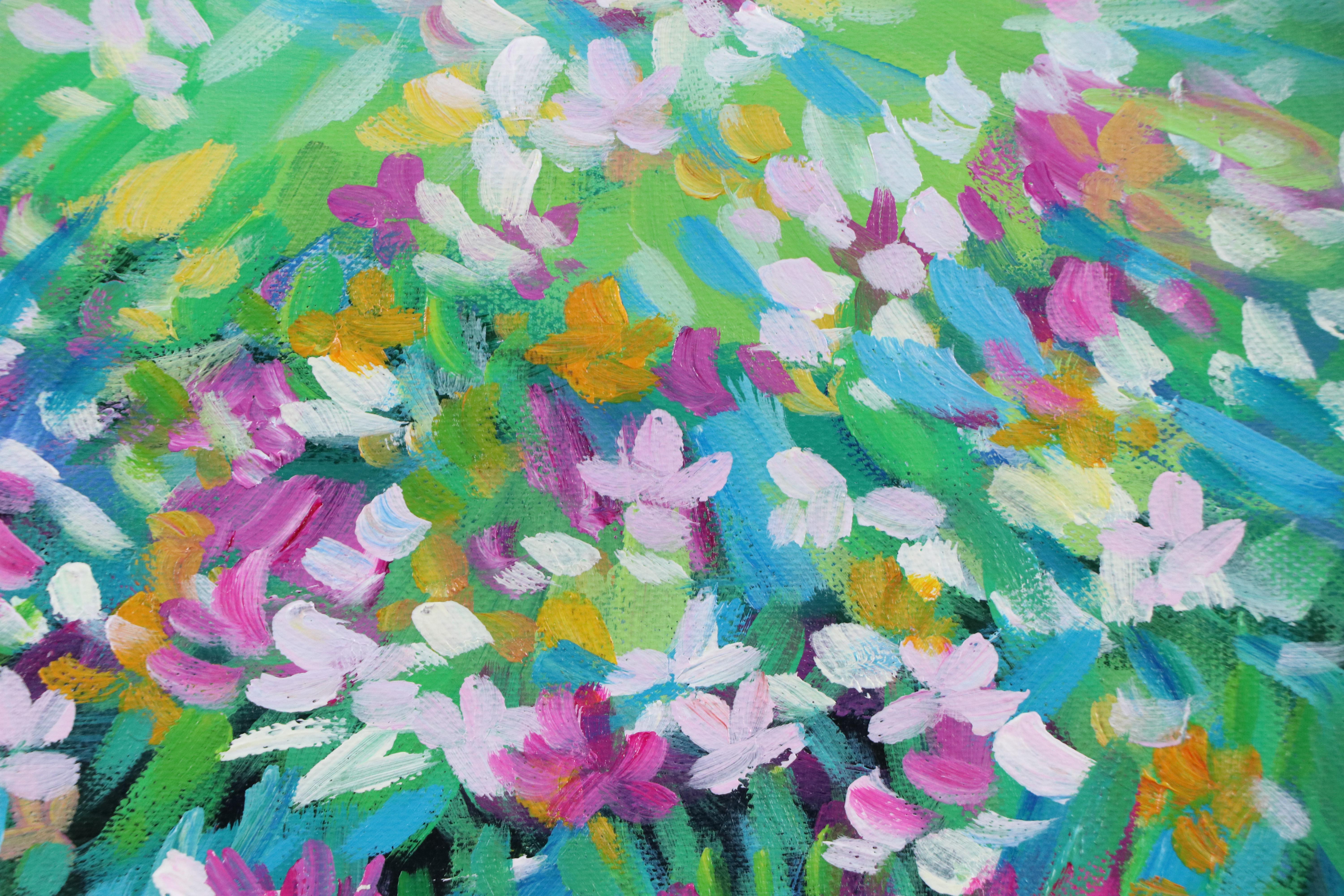 Benini Floral Oil Painting, 21st Century